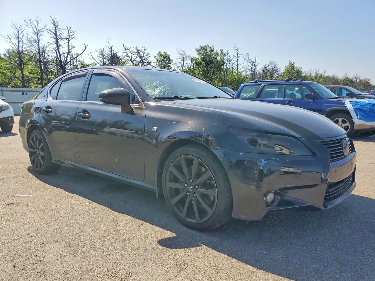 2013 Lexus Gs 350 Black vin: JTHCE1BL4D5004023