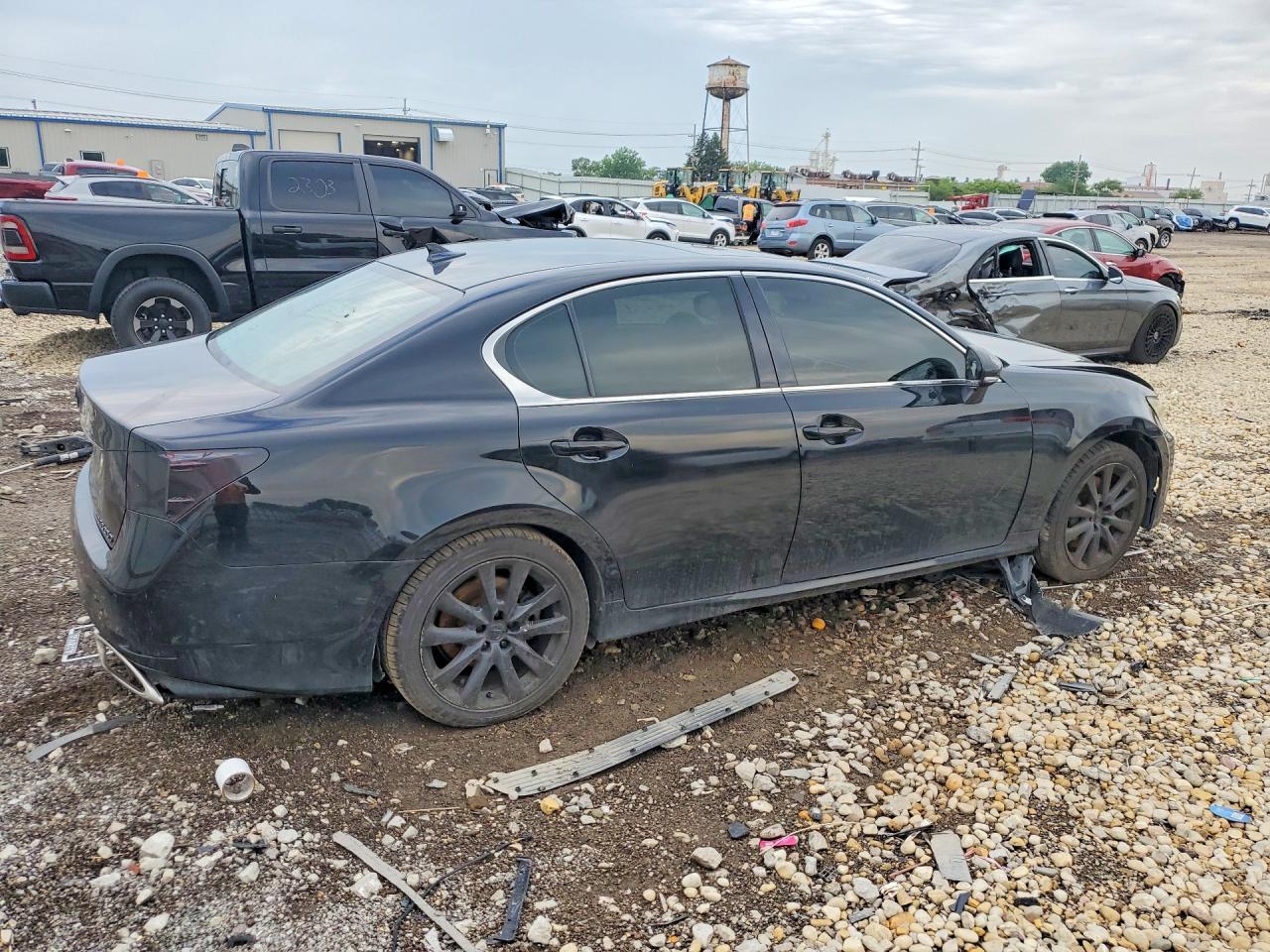 2013 Lexus Gs 350 Black vin: JTHCE1BL4D5007925