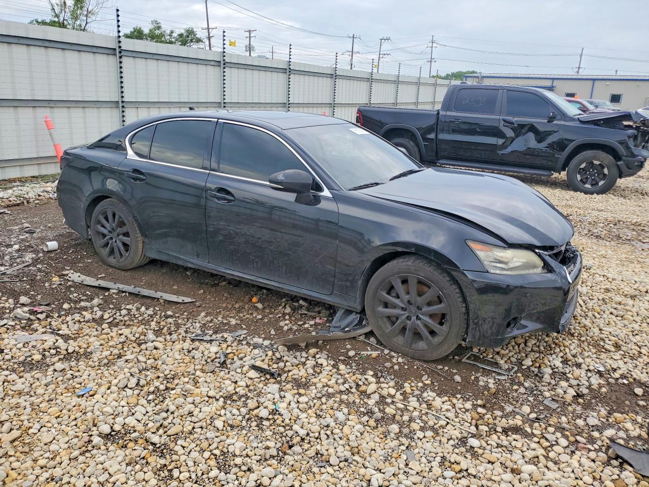2013 Lexus Gs 350 Black vin: JTHCE1BL4D5007925