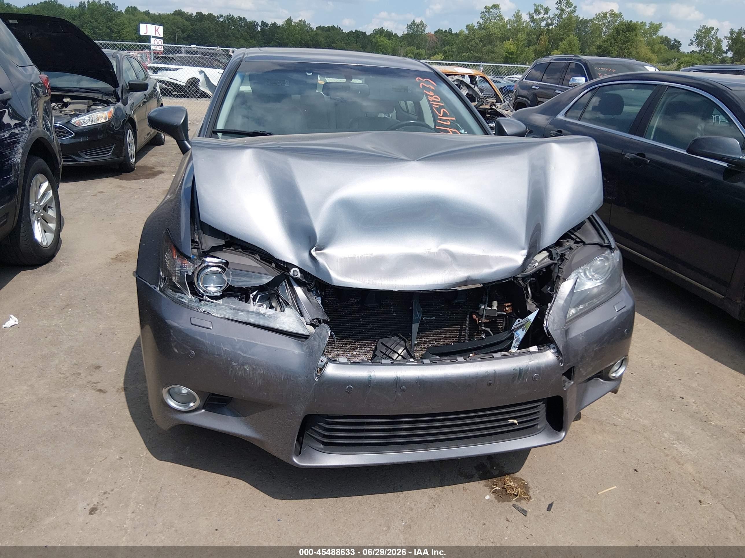 2013 Lexus Gs 350   Gray vin: JTHCE1BL4D5018794