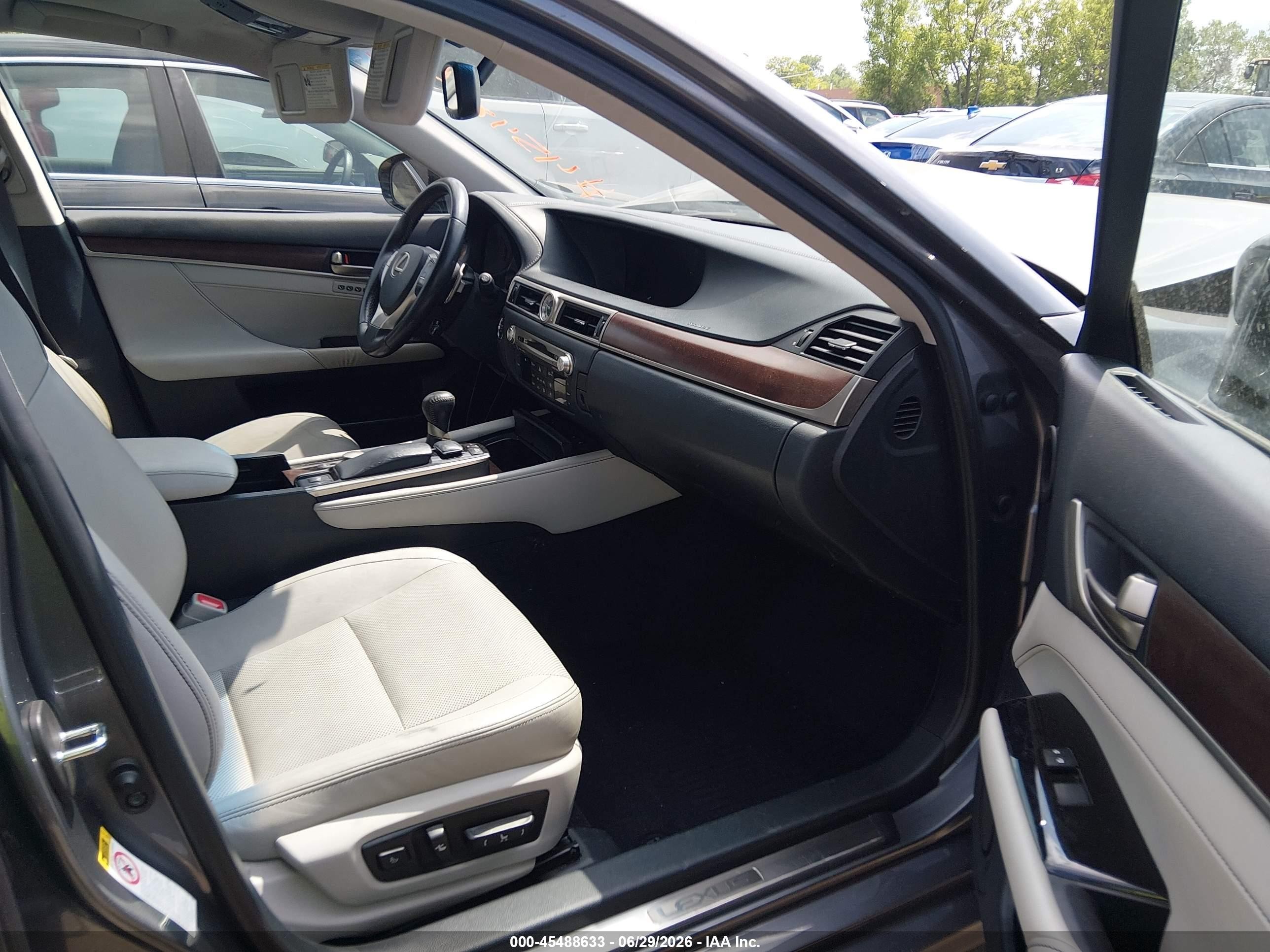 2013 Lexus Gs 350   Gray vin: JTHCE1BL4D5018794