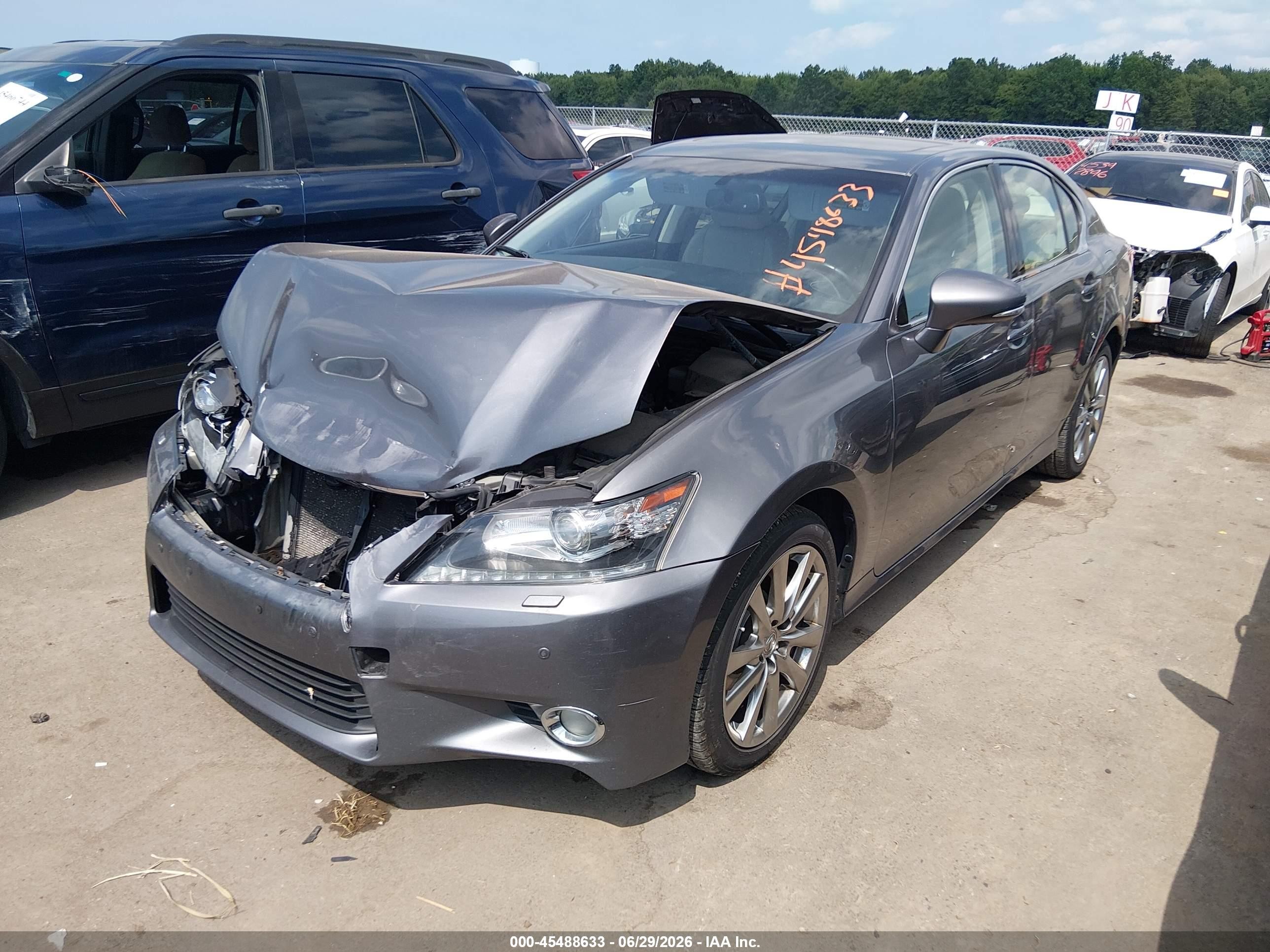 2013 Lexus Gs 350   Gray vin: JTHCE1BL4D5018794