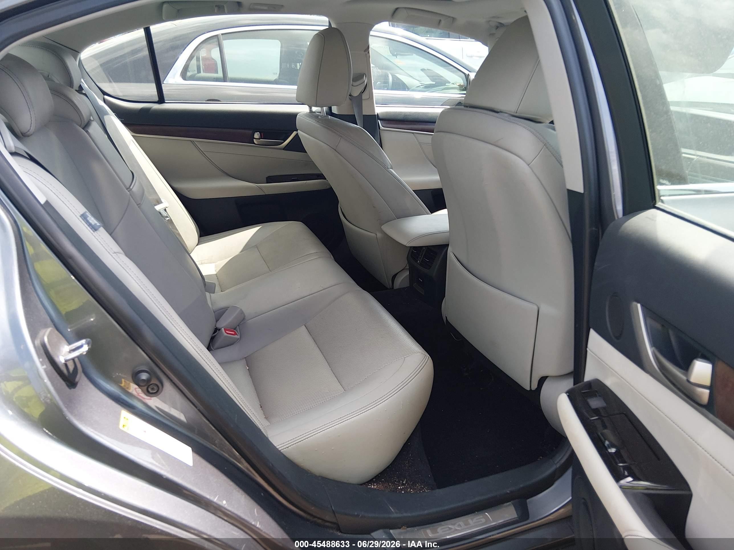 2013 Lexus Gs 350   Gray vin: JTHCE1BL4D5018794
