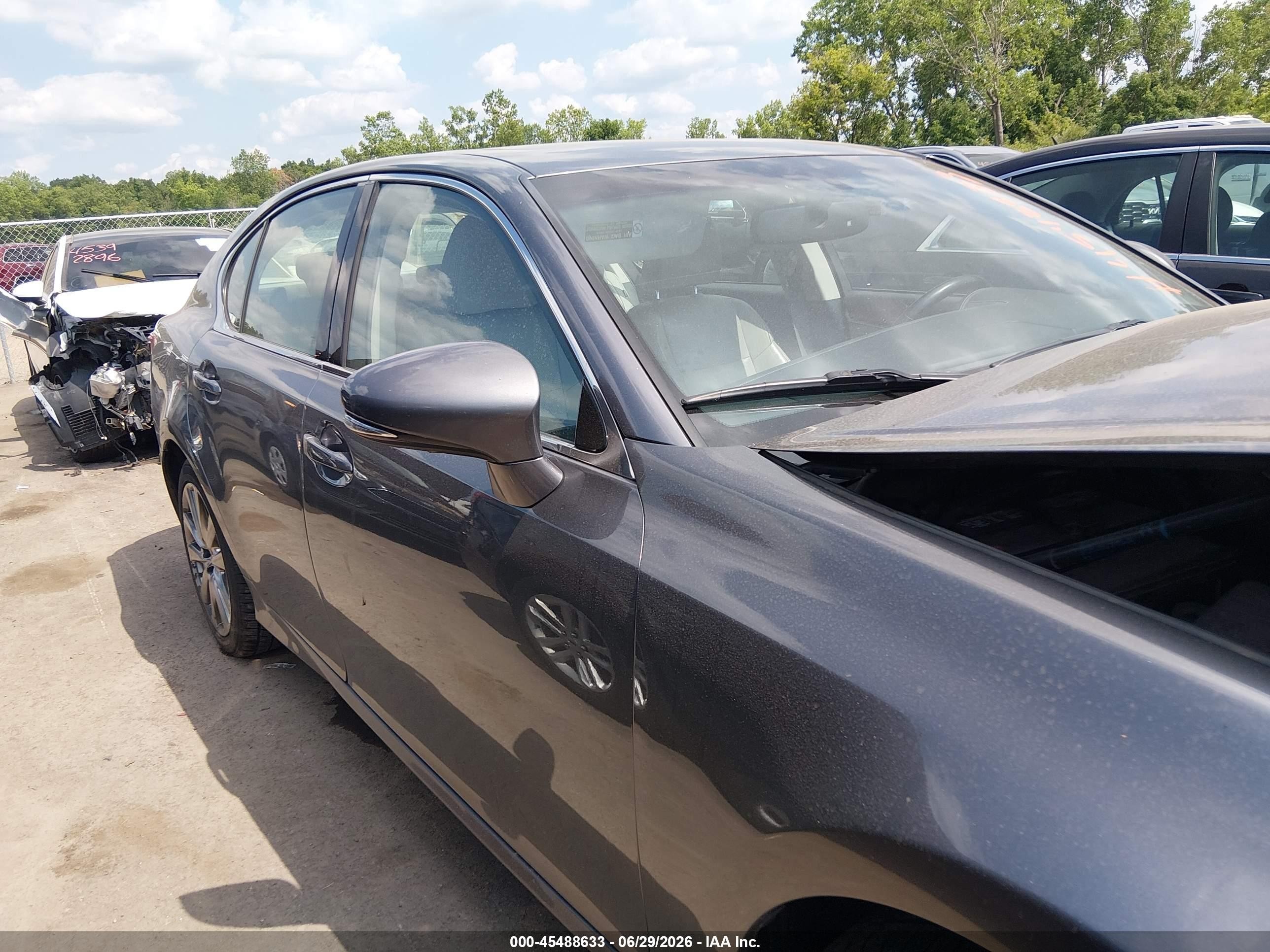 2013 Lexus Gs 350   Gray vin: JTHCE1BL4D5018794