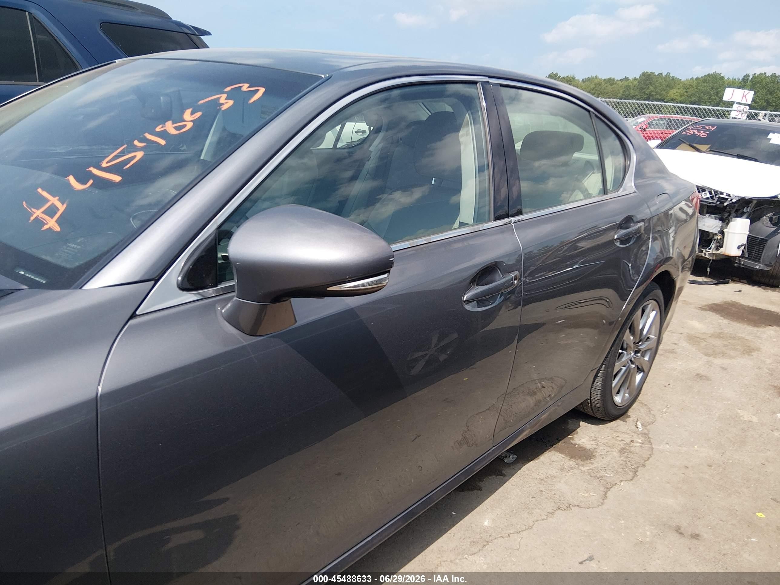 2013 Lexus Gs 350   Gray vin: JTHCE1BL4D5018794