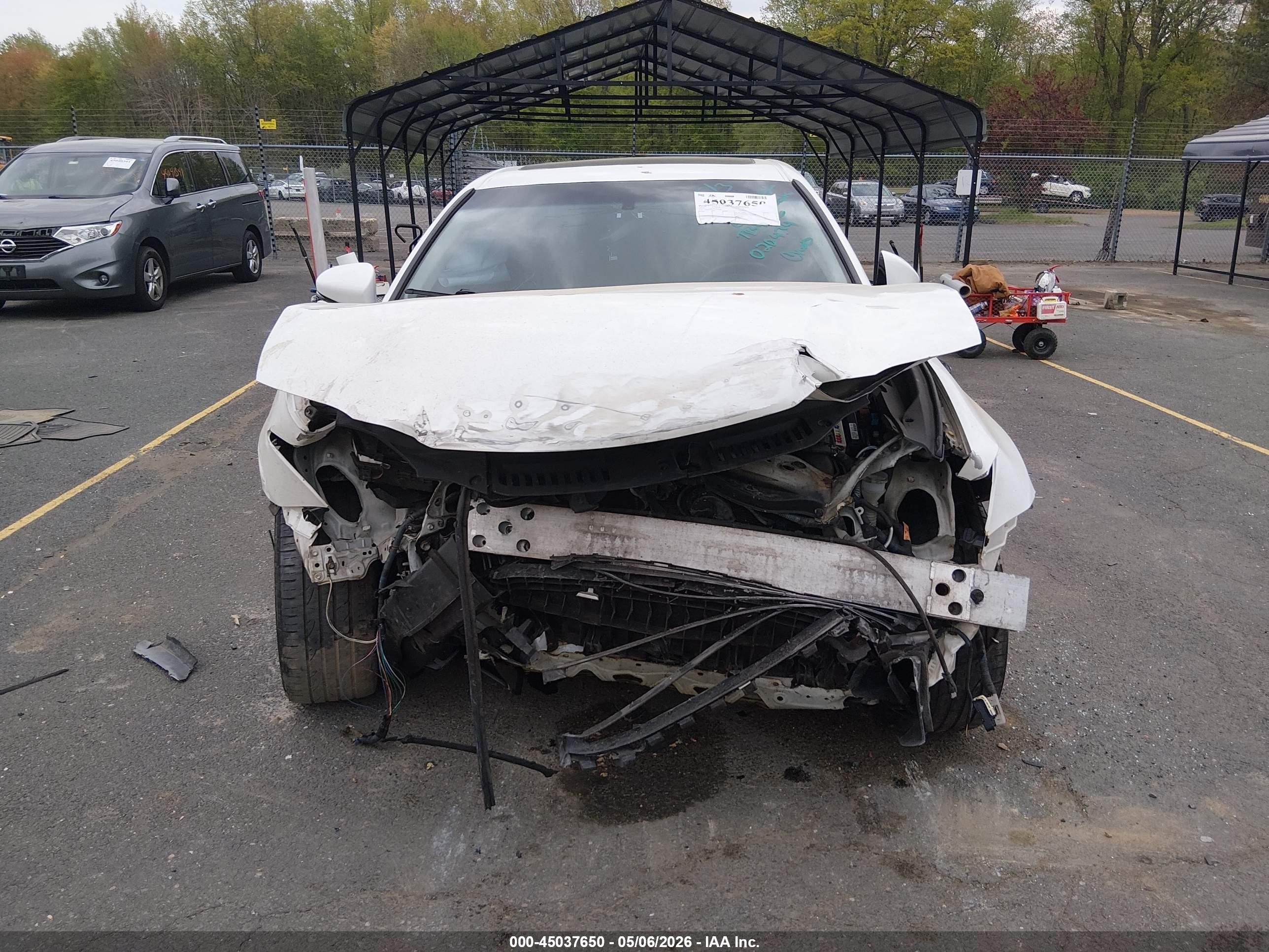 2014 Lexus Gs 350 White vin: JTHCE1BL4E5020434