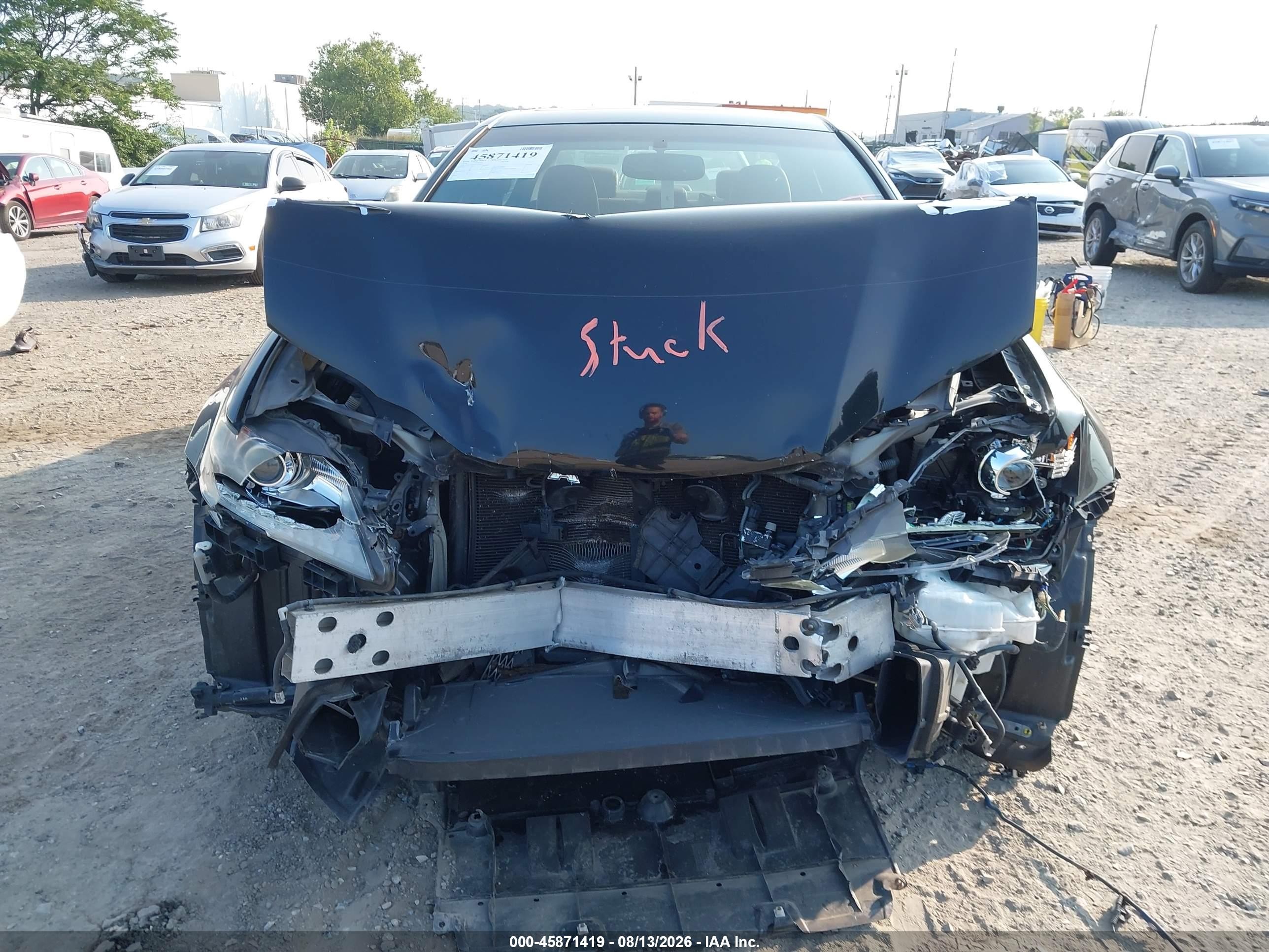 2014 Lexus Gs 350   Black vin: JTHCE1BL4E5020644