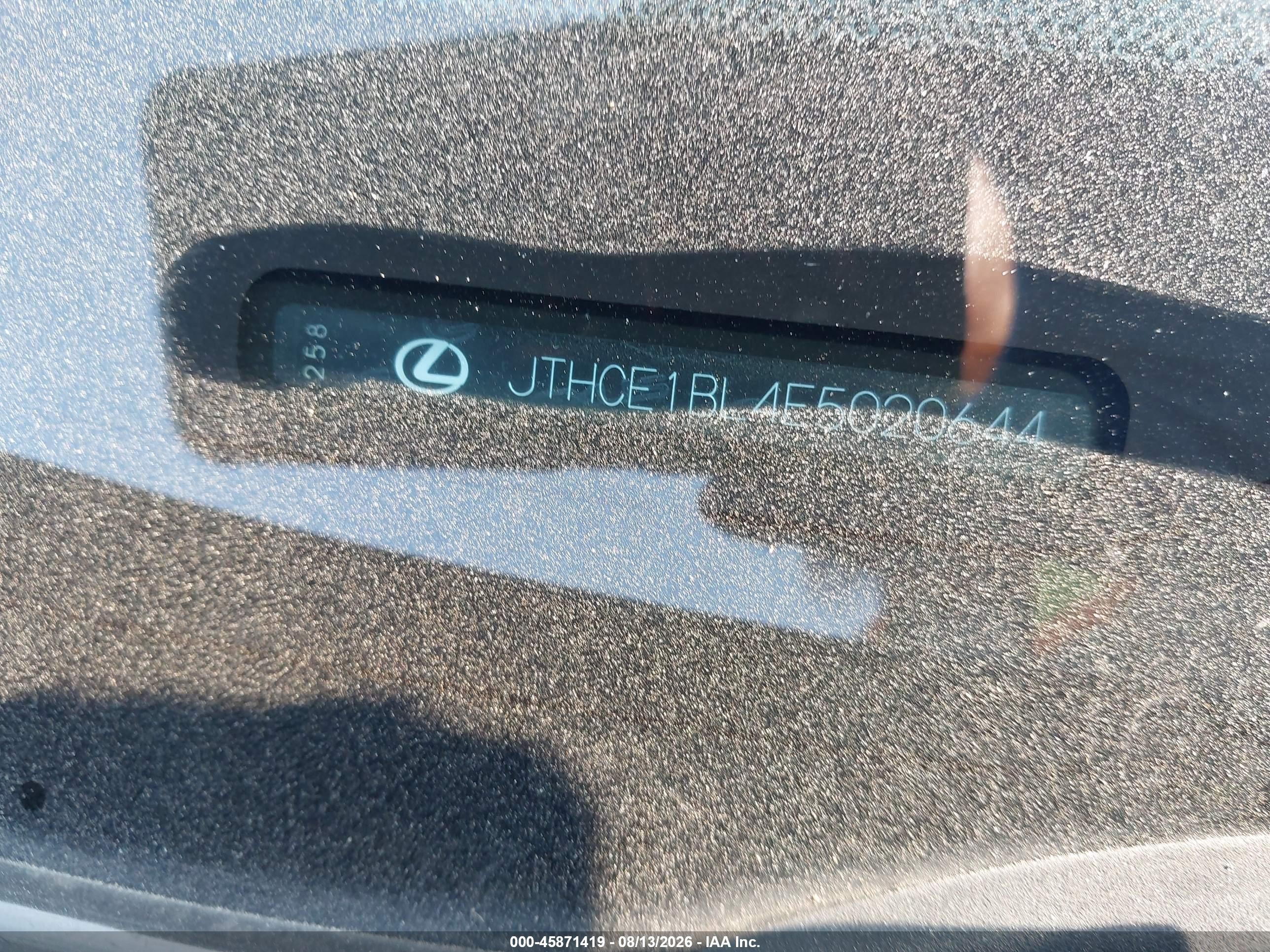 2014 Lexus Gs 350   Black vin: JTHCE1BL4E5020644