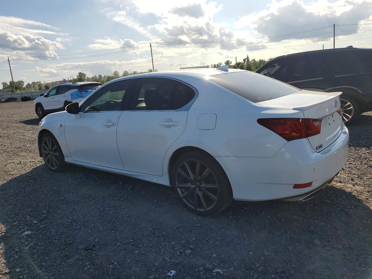 2015 Lexus Gs 350 White vin: JTHCE1BL4FA002704