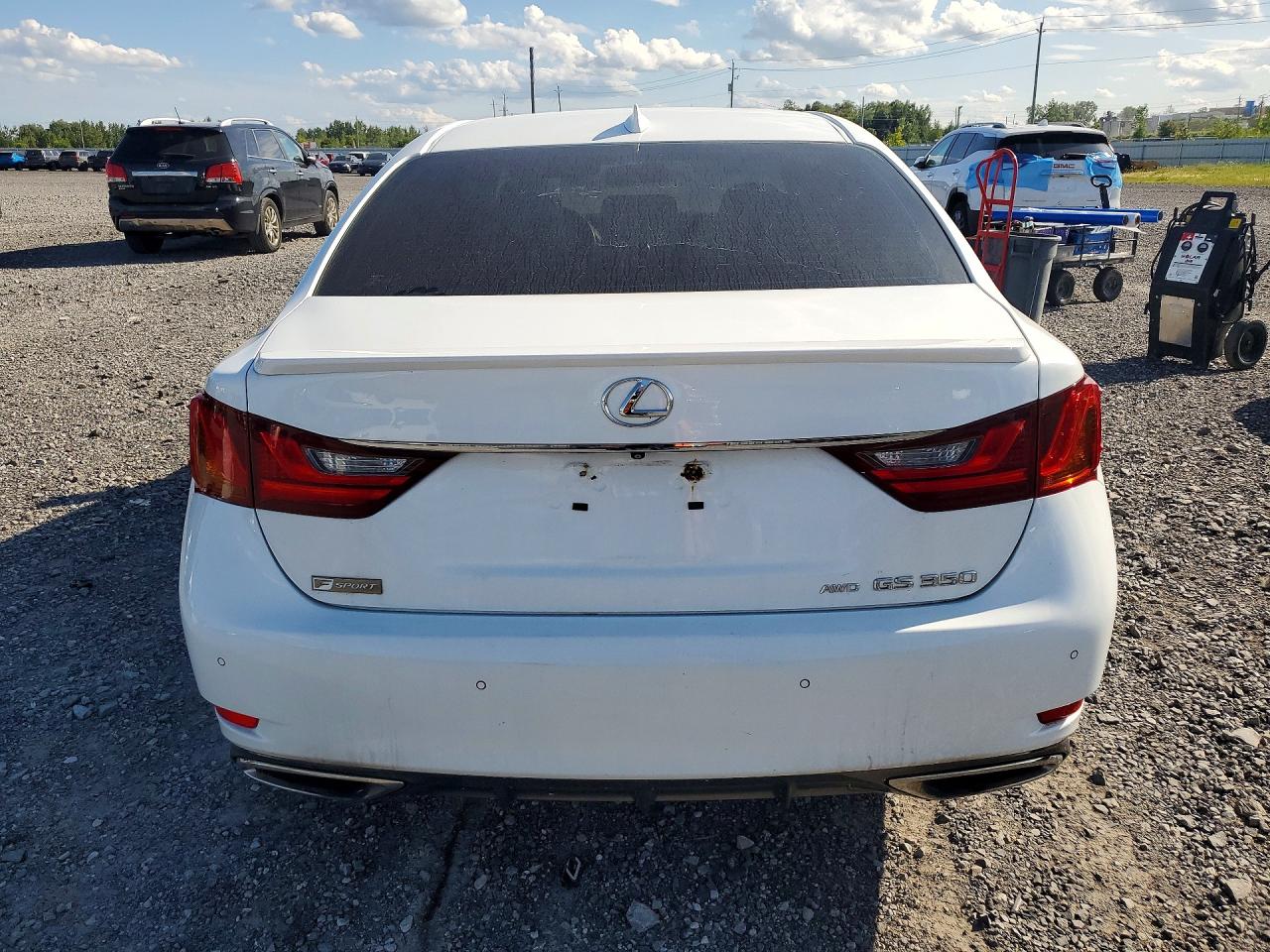 2015 Lexus Gs 350 White vin: JTHCE1BL4FA002704