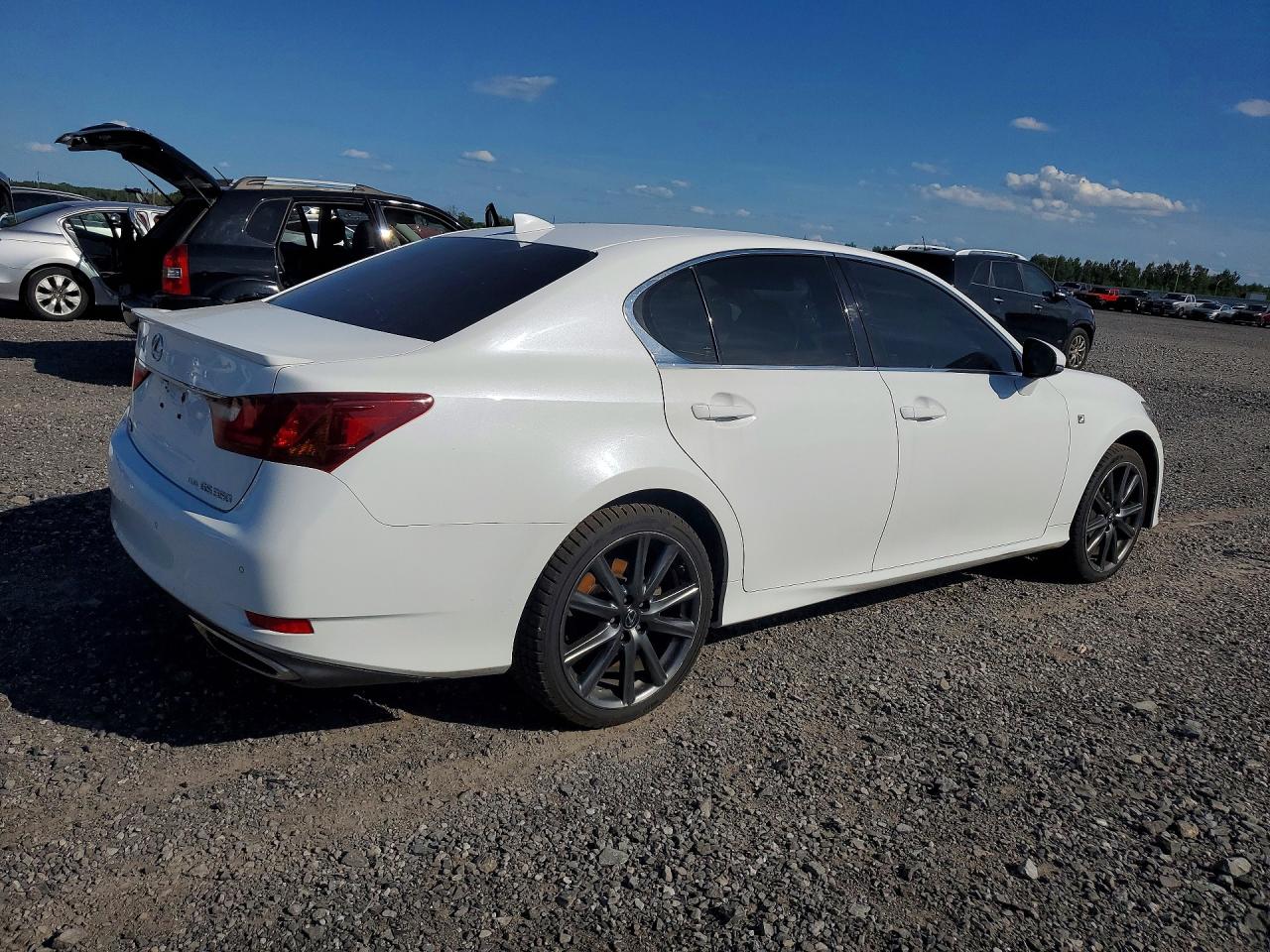2015 Lexus Gs 350 White vin: JTHCE1BL4FA002704