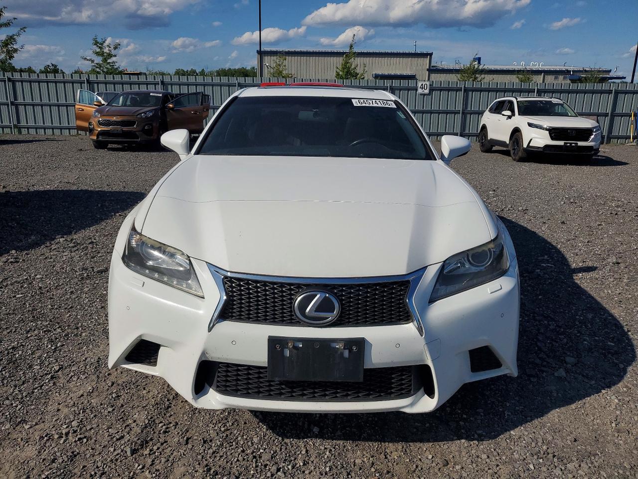 2015 Lexus Gs 350 White vin: JTHCE1BL4FA002704