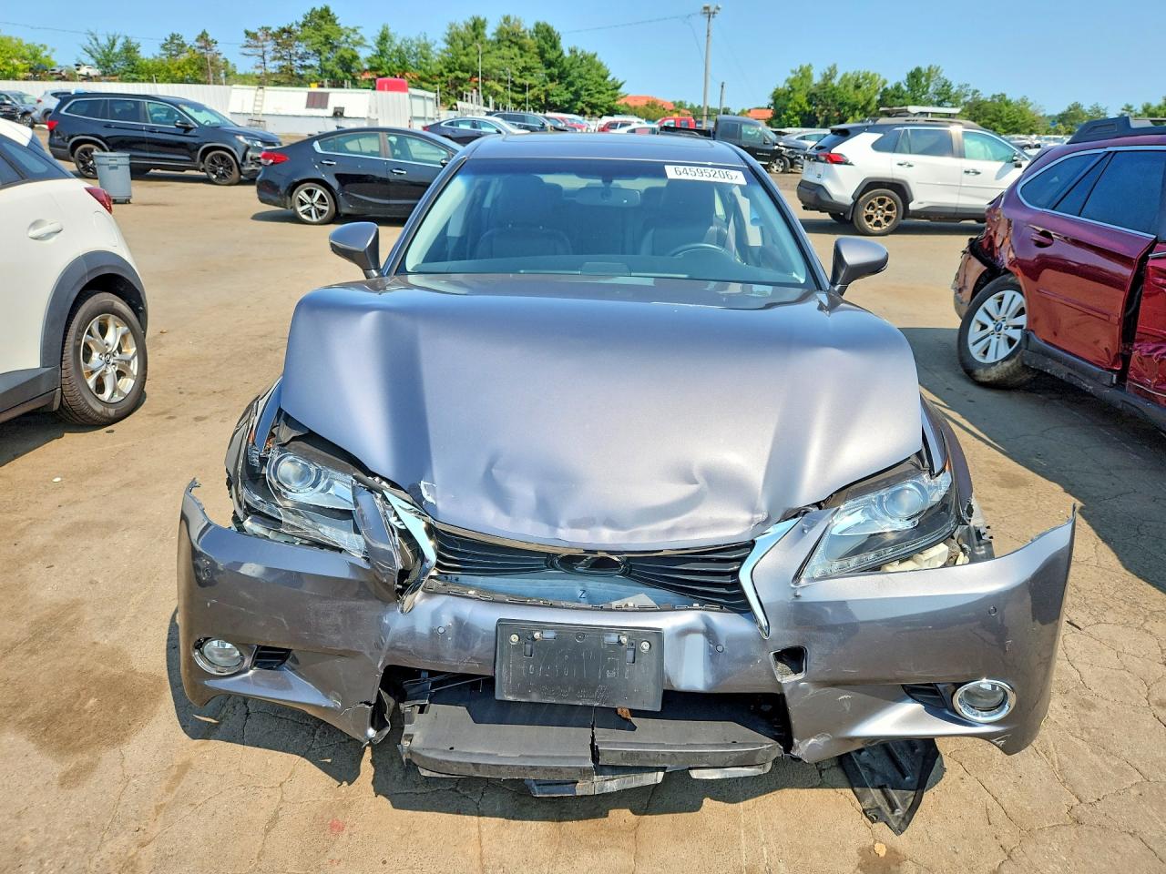 2015 Lexus Gs 350 Charcoal vin: JTHCE1BL4FA005375