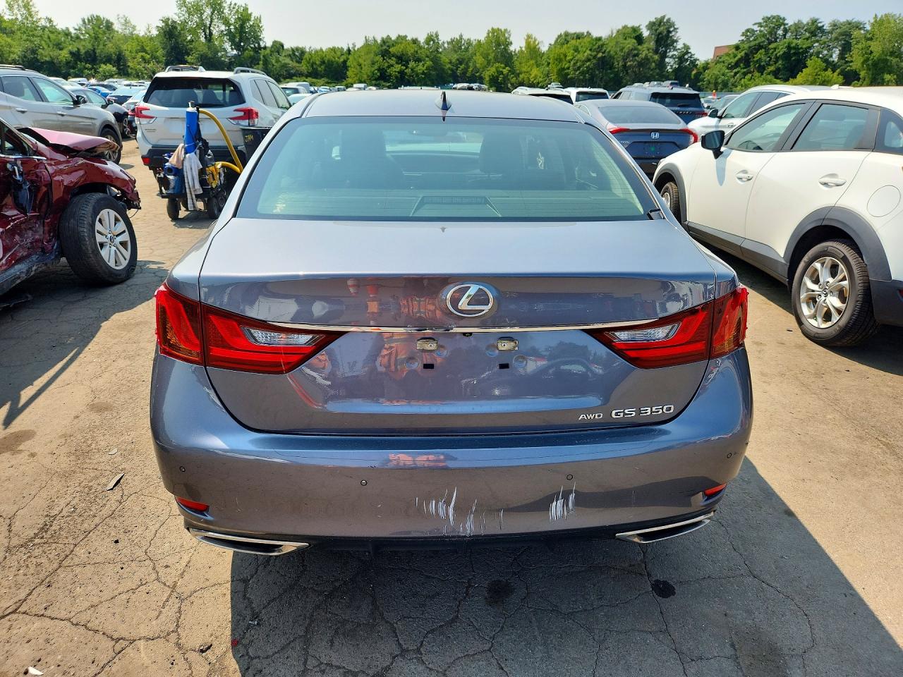 2015 Lexus Gs 350 Charcoal vin: JTHCE1BL4FA005375
