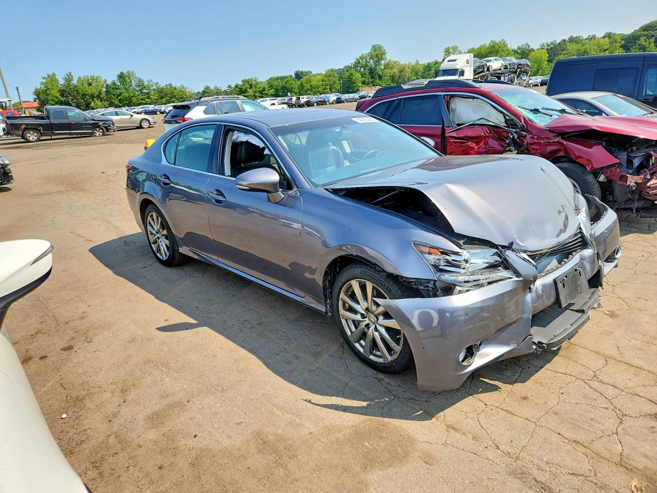 2015 Lexus Gs 350 Charcoal vin: JTHCE1BL4FA005375