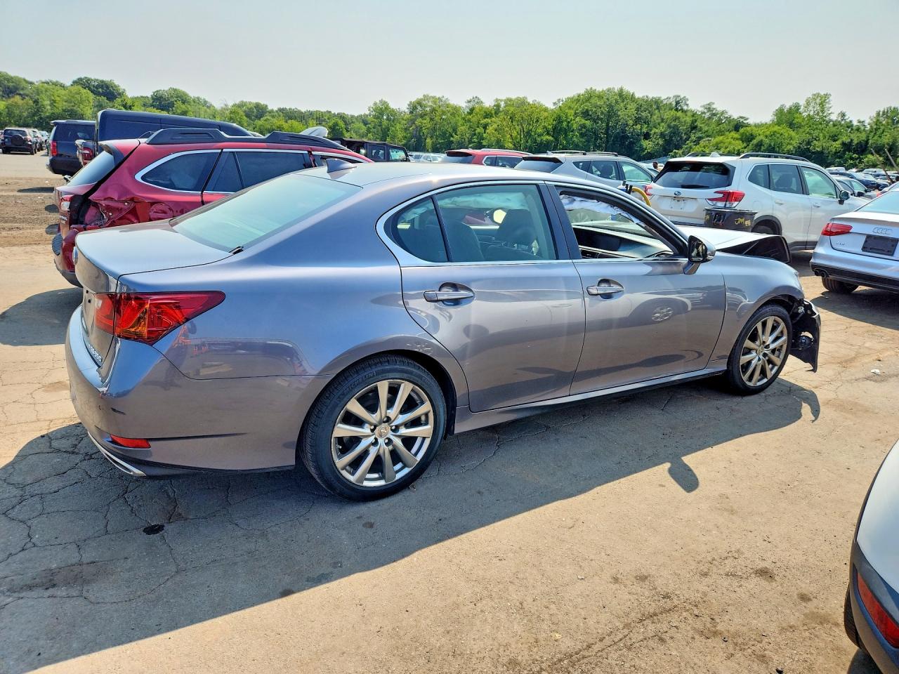 2015 Lexus Gs 350 Charcoal vin: JTHCE1BL4FA005375