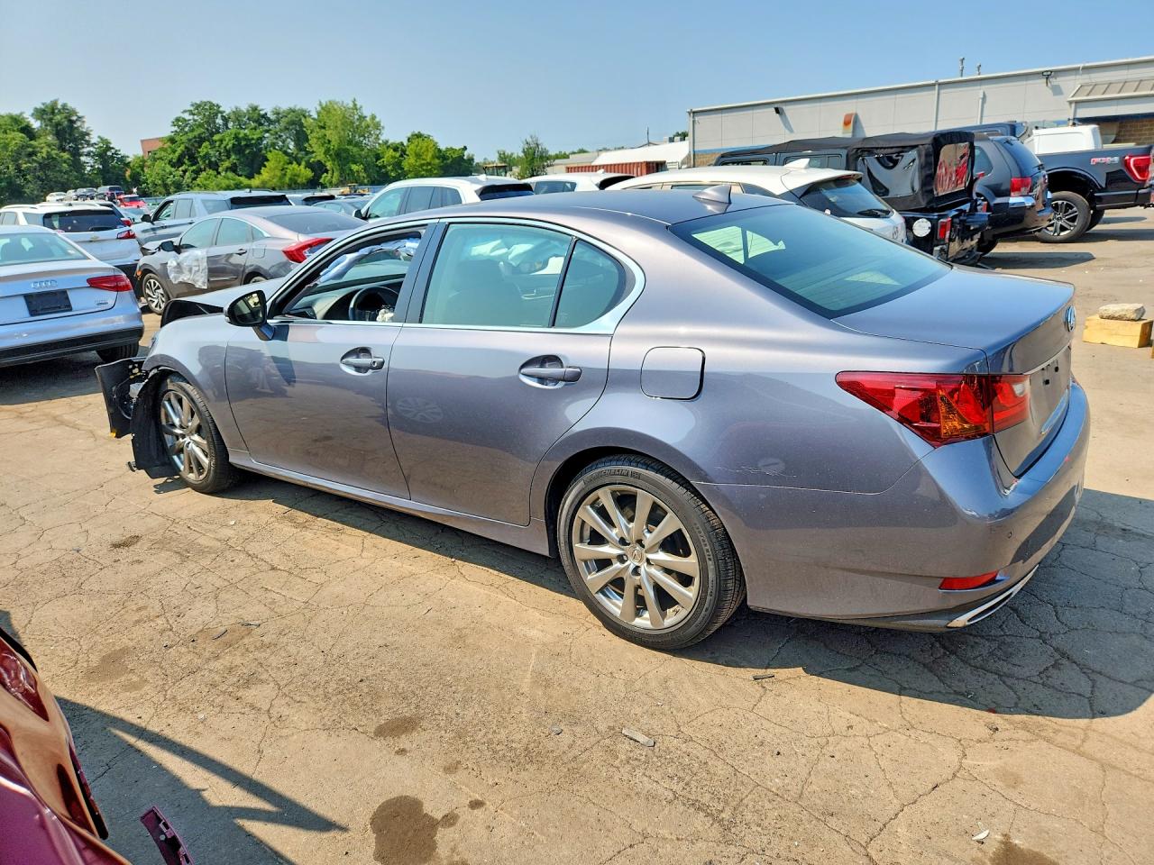 2015 Lexus Gs 350 Charcoal vin: JTHCE1BL4FA005375