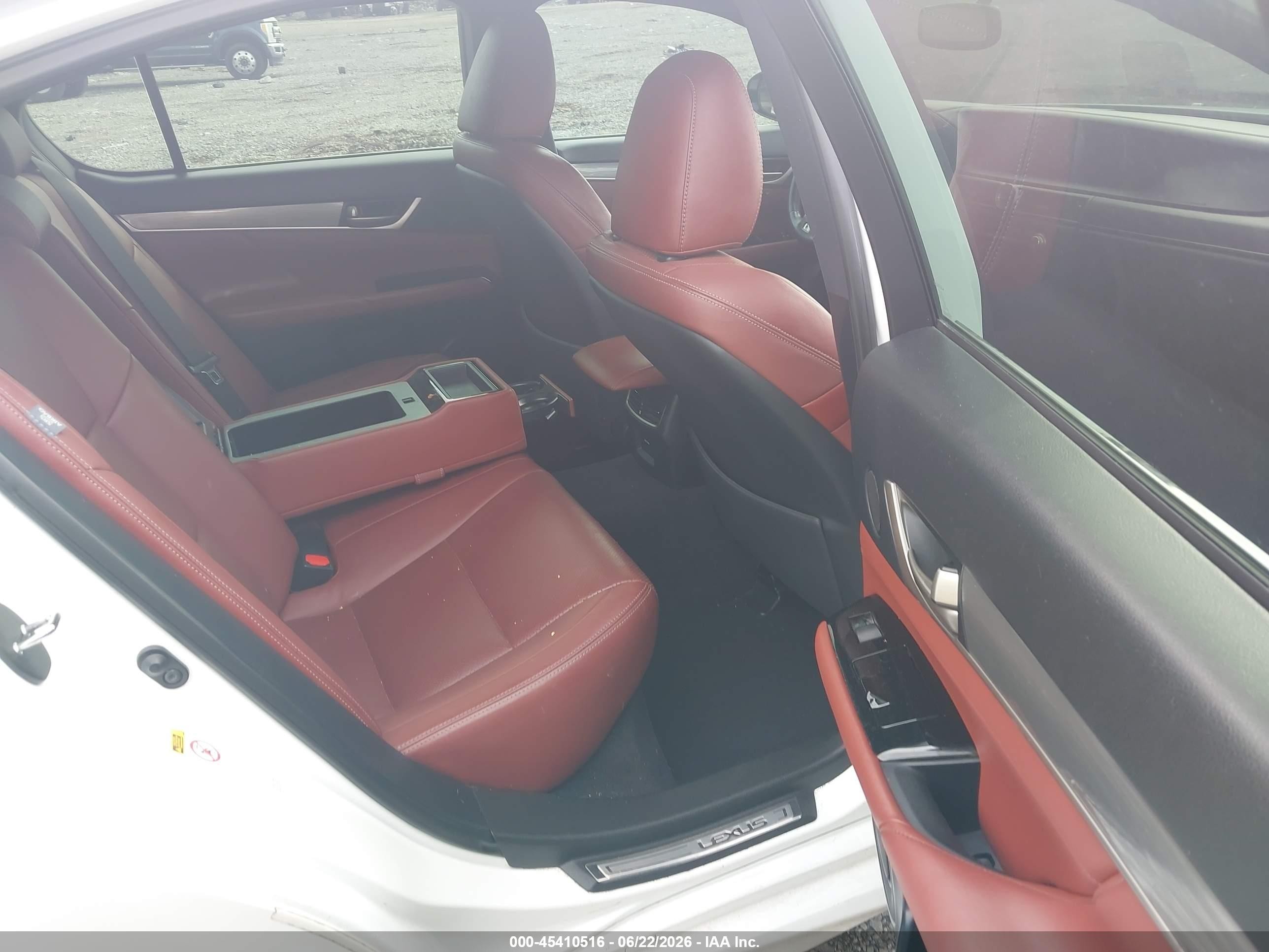2015 Lexus Gs 350   White vin: JTHCE1BL4FA009376