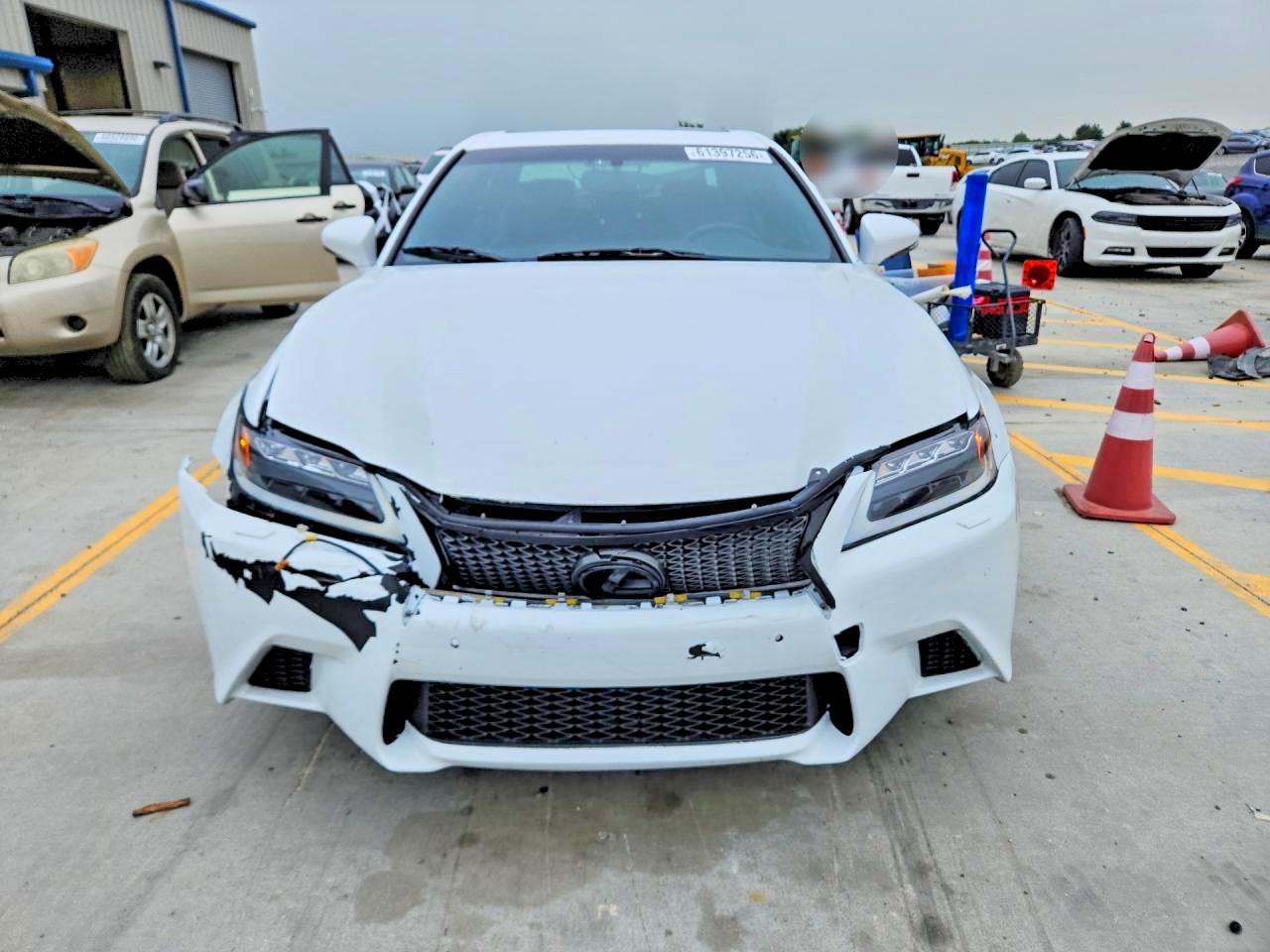 2015 Lexus Gs 350 White vin: JTHCE1BL4FA009944