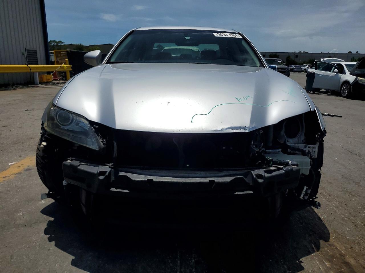 2013 Lexus Gs 350 Silver vin: JTHCE1BL5D5001437