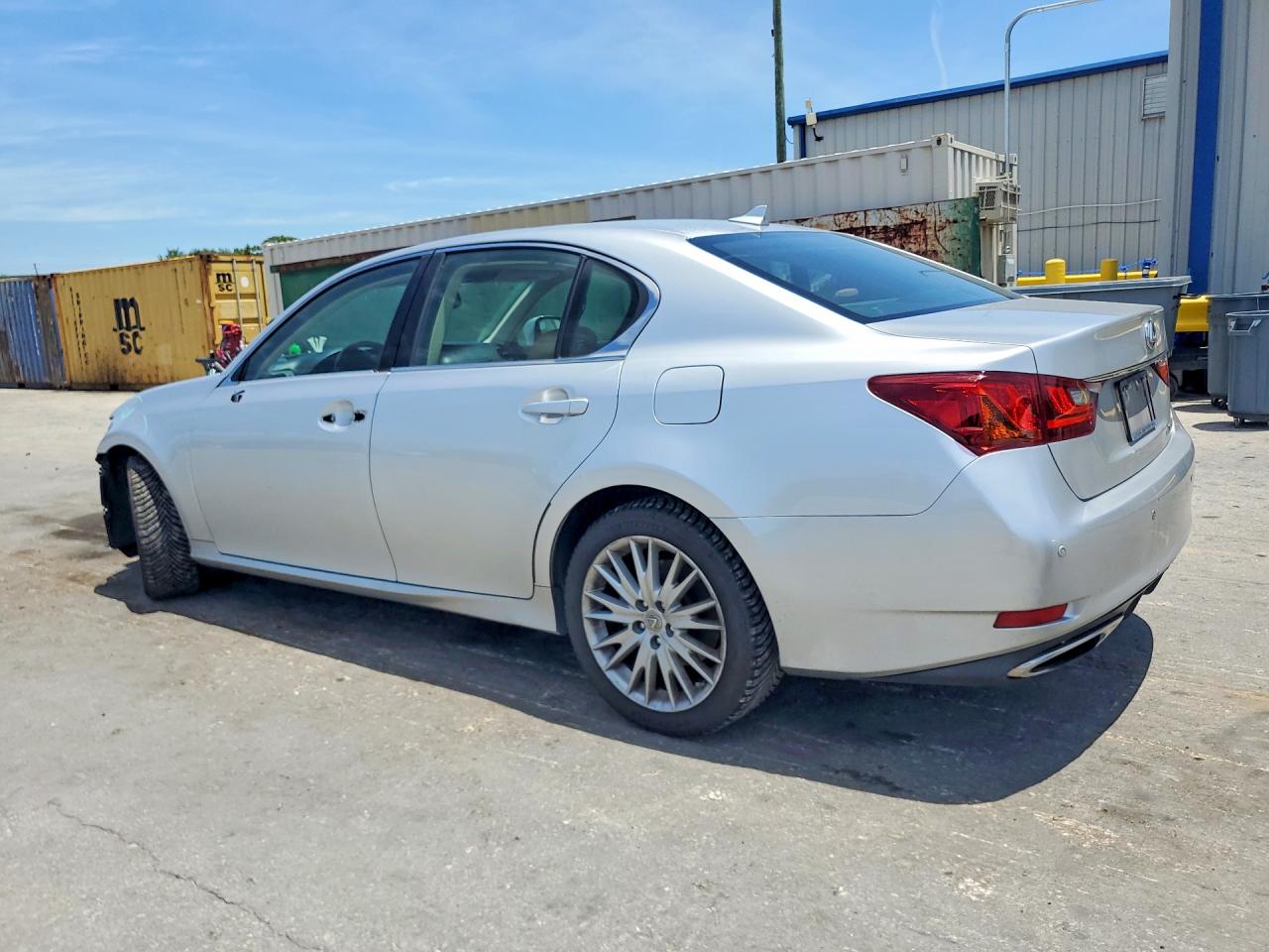2013 Lexus Gs 350 Silver vin: JTHCE1BL5D5001437