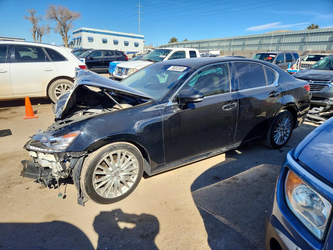 2013 Lexus Gs 350 Черный vin: JTHCE1BL5D5003947