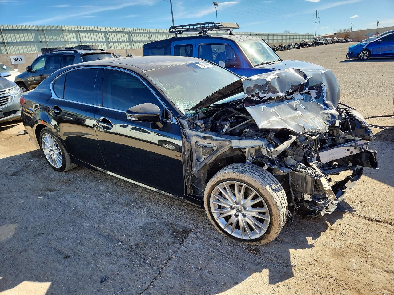 2013 Lexus Gs 350 Черный vin: JTHCE1BL5D5003947
