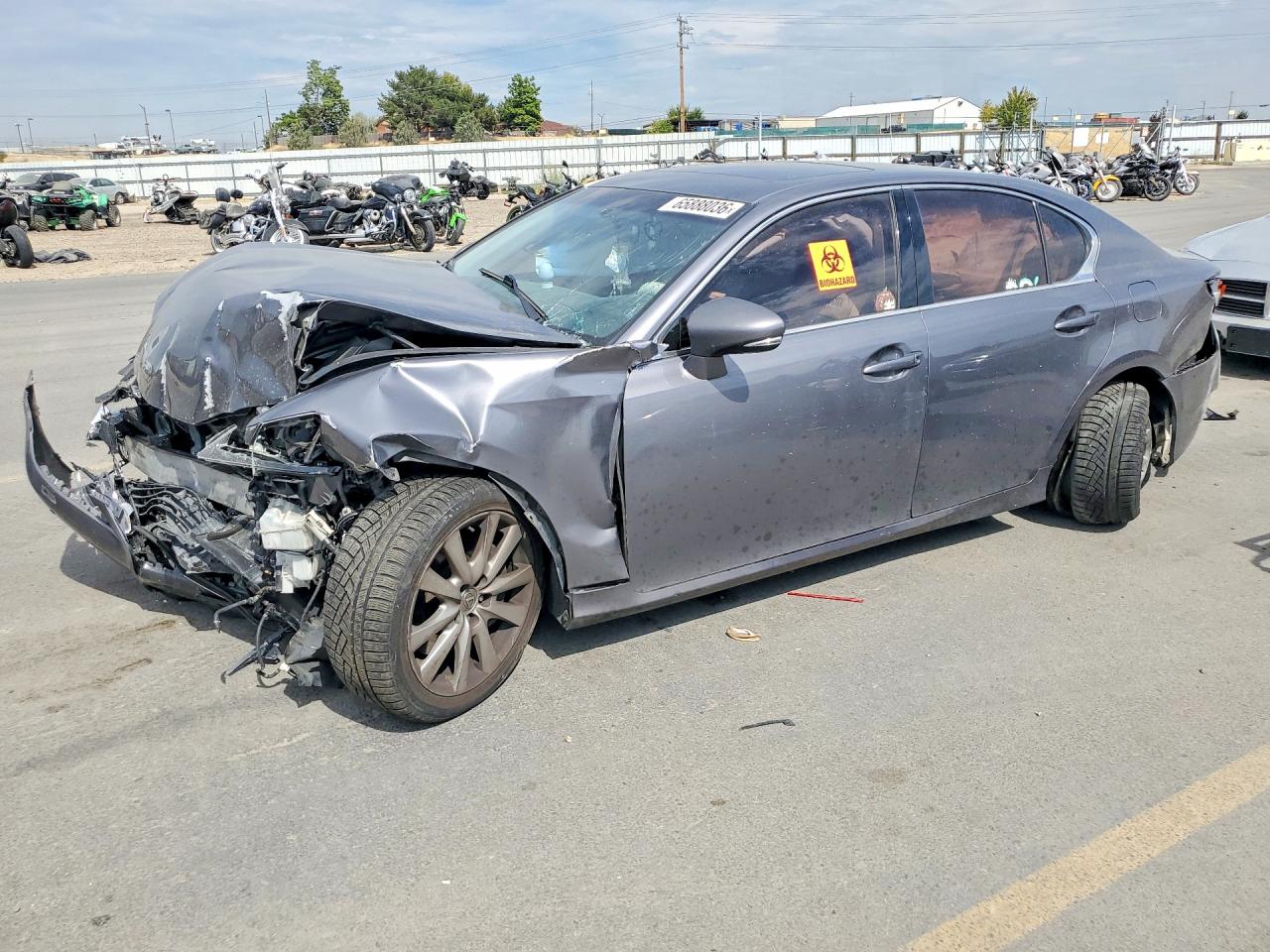2013 Lexus Gs 350 Синий vin: JTHCE1BL5D5016214