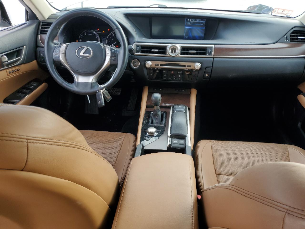 2013 Lexus Gs 350 White vin: JTHCE1BL5D5017928