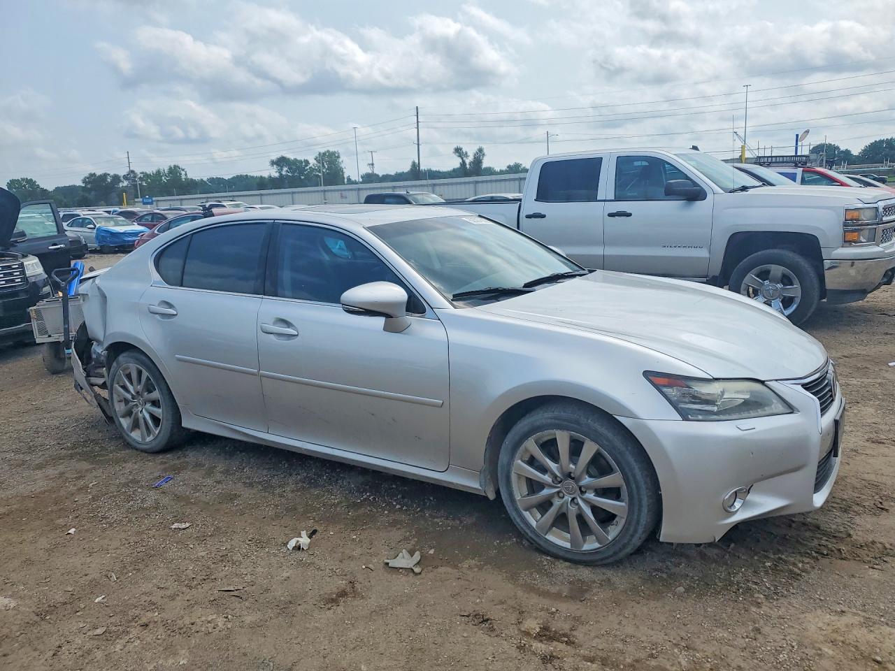 2014 Lexus Gs 350 Серебряный vin: JTHCE1BL5E5020166