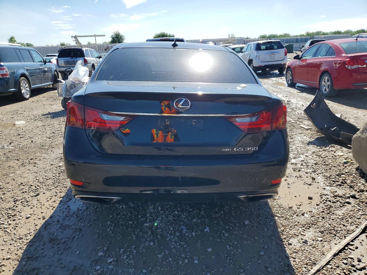 2014 Lexus Gs 350 Black vin: JTHCE1BL5E5022161