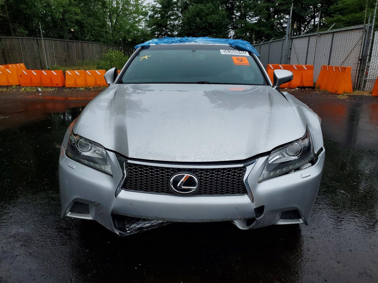 2014 Lexus Gs 350 Silver vin: JTHCE1BL5E5026498