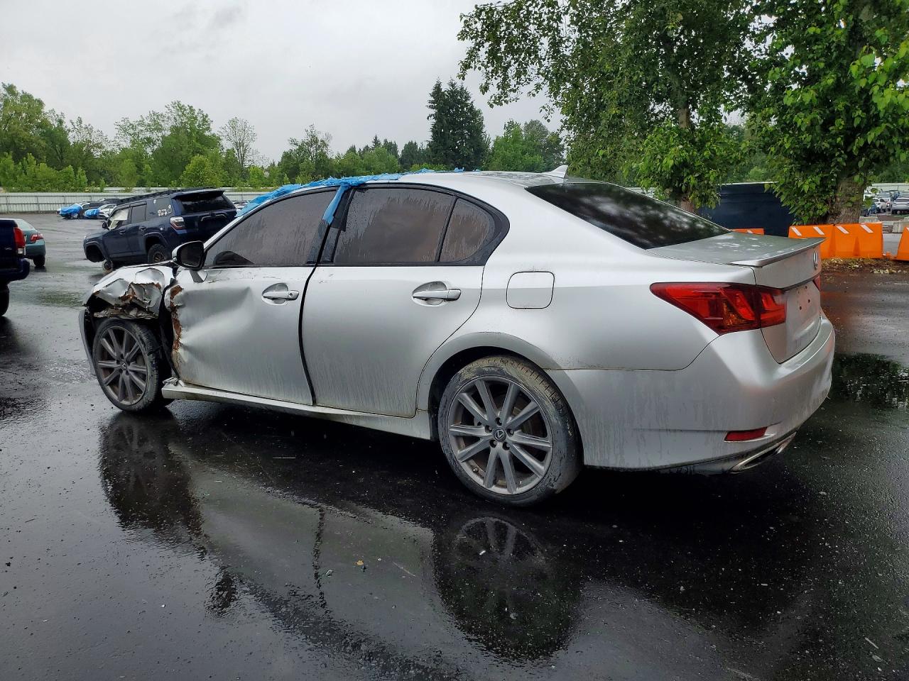 2014 Lexus Gs 350 Silver vin: JTHCE1BL5E5026498