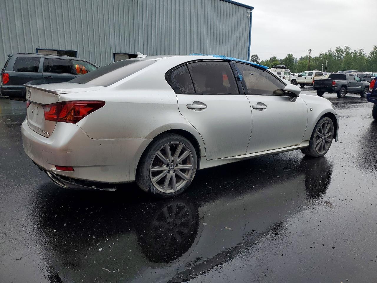 2014 Lexus Gs 350 Silver vin: JTHCE1BL5E5026498