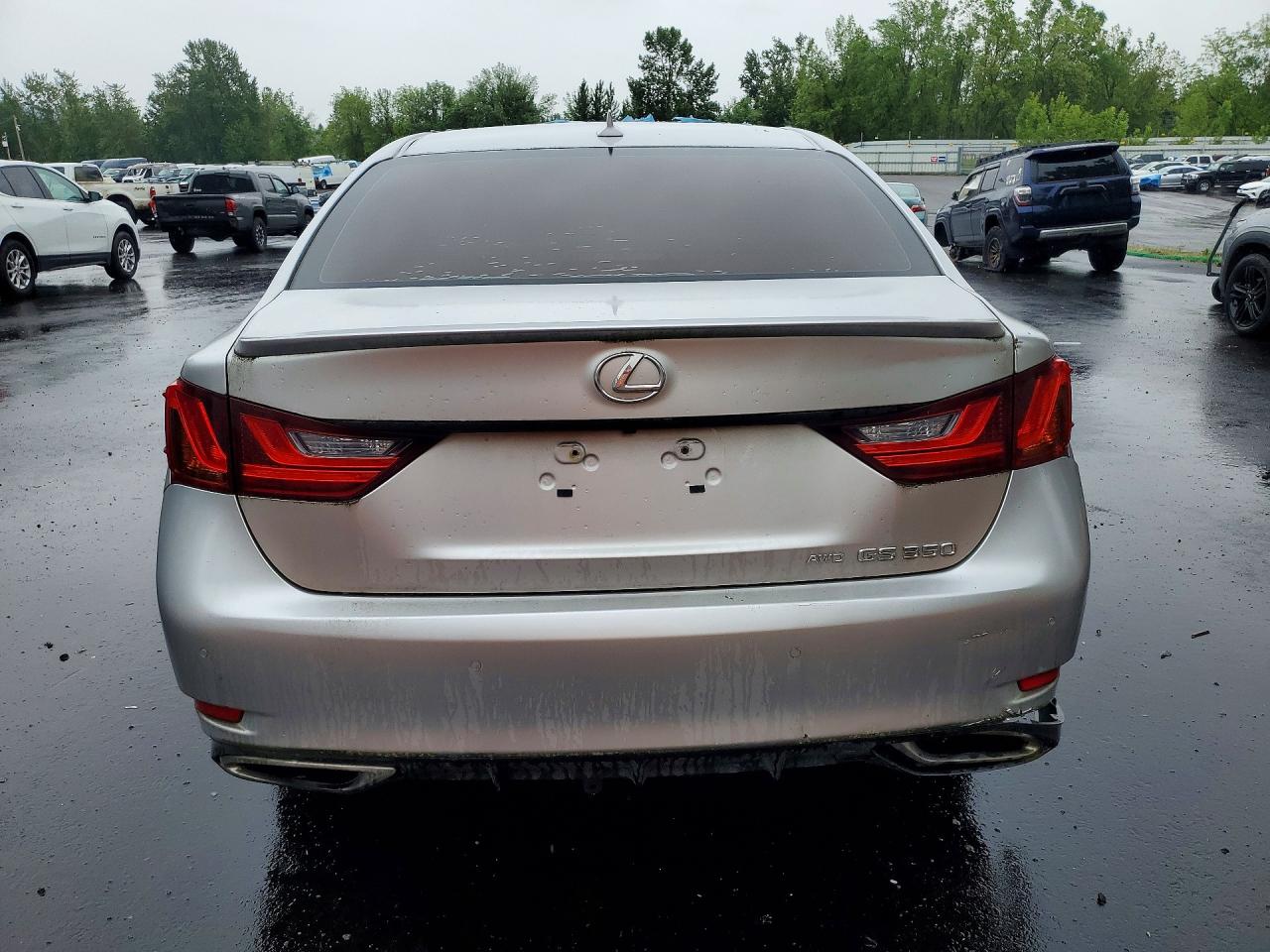 2014 Lexus Gs 350 Silver vin: JTHCE1BL5E5026498