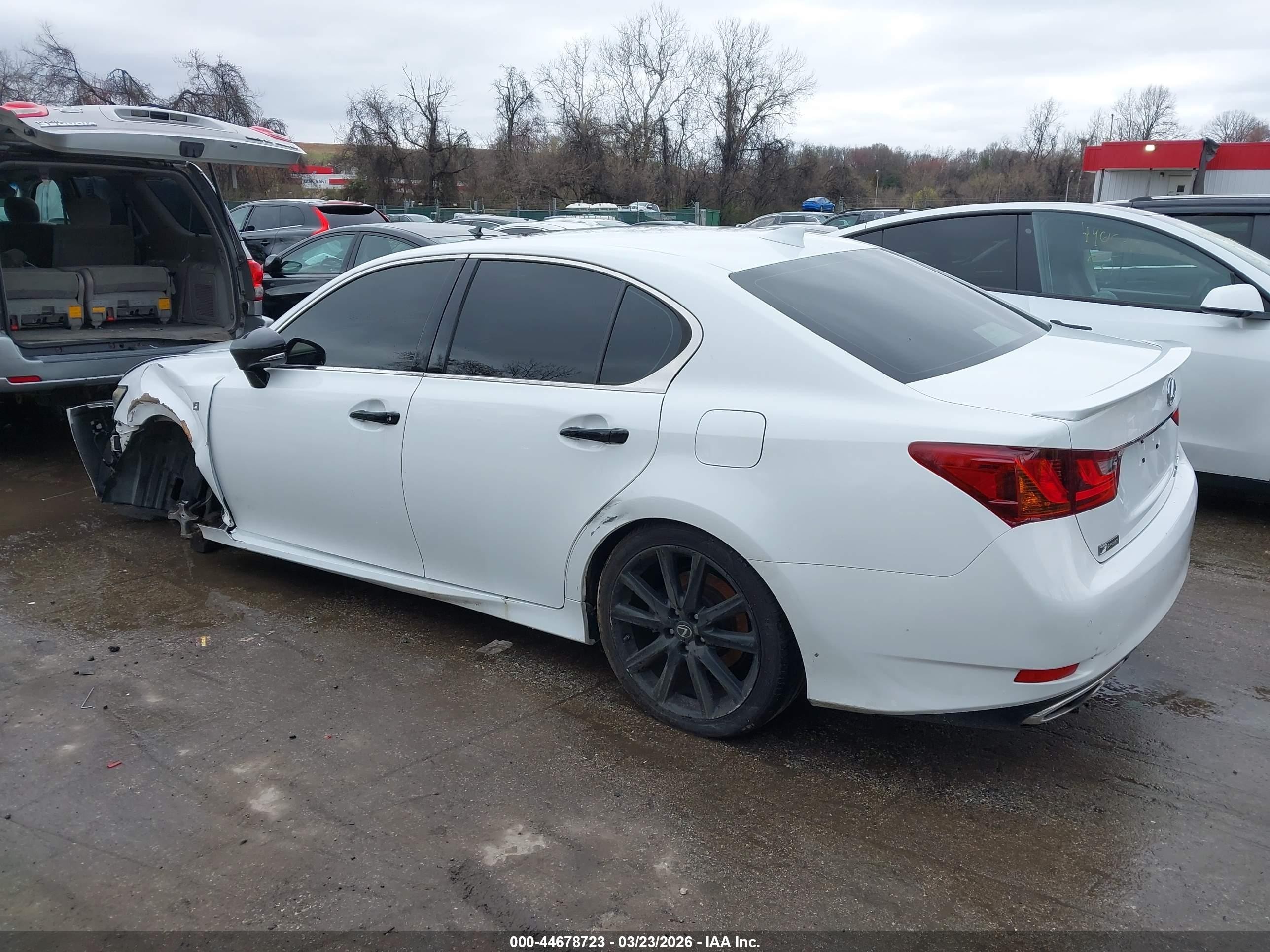2015 Lexus Gs 350 Crafted Line White vin: JTHCE1BL5FA004249