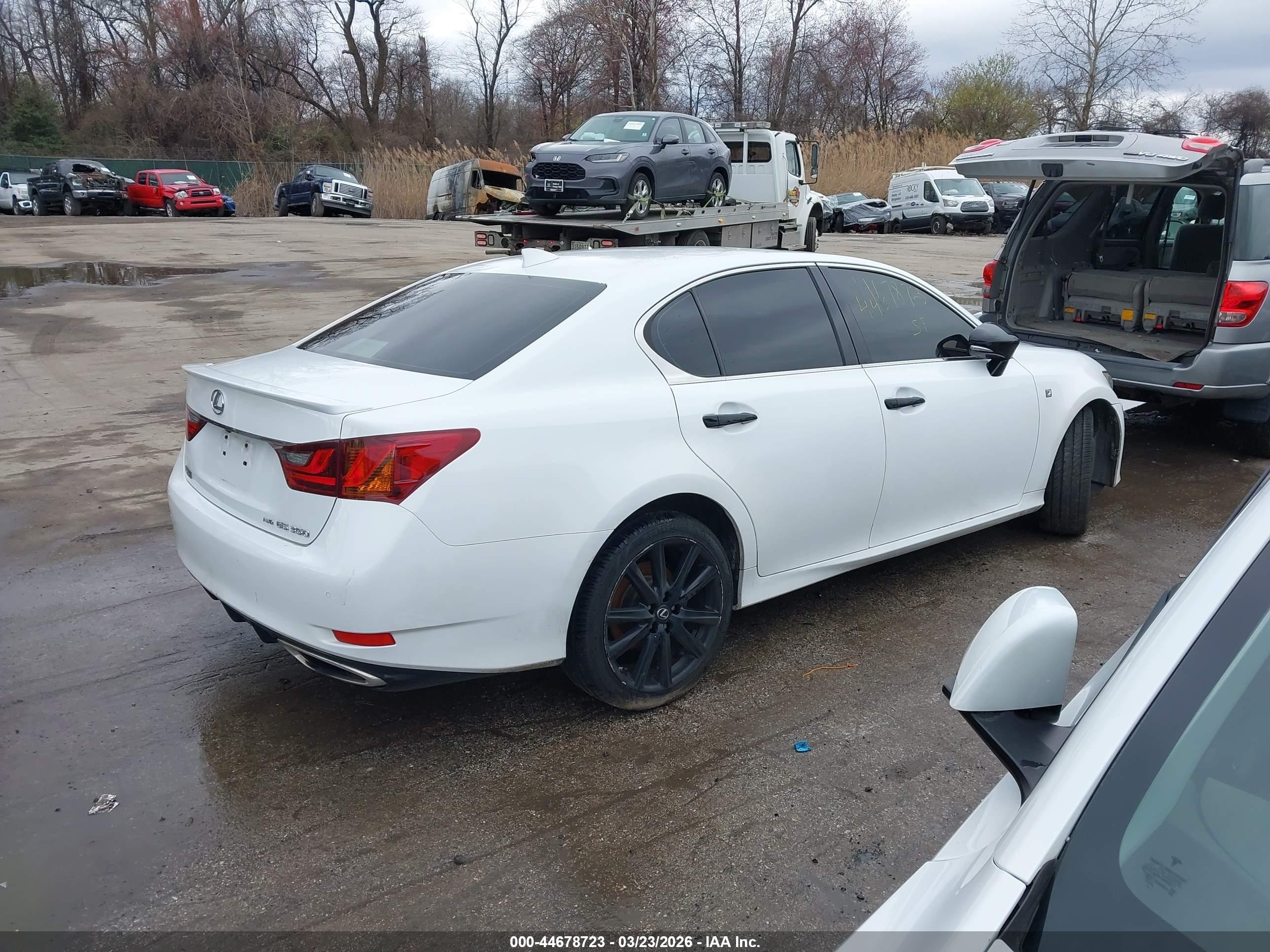 2015 Lexus Gs 350 Crafted Line White vin: JTHCE1BL5FA004249
