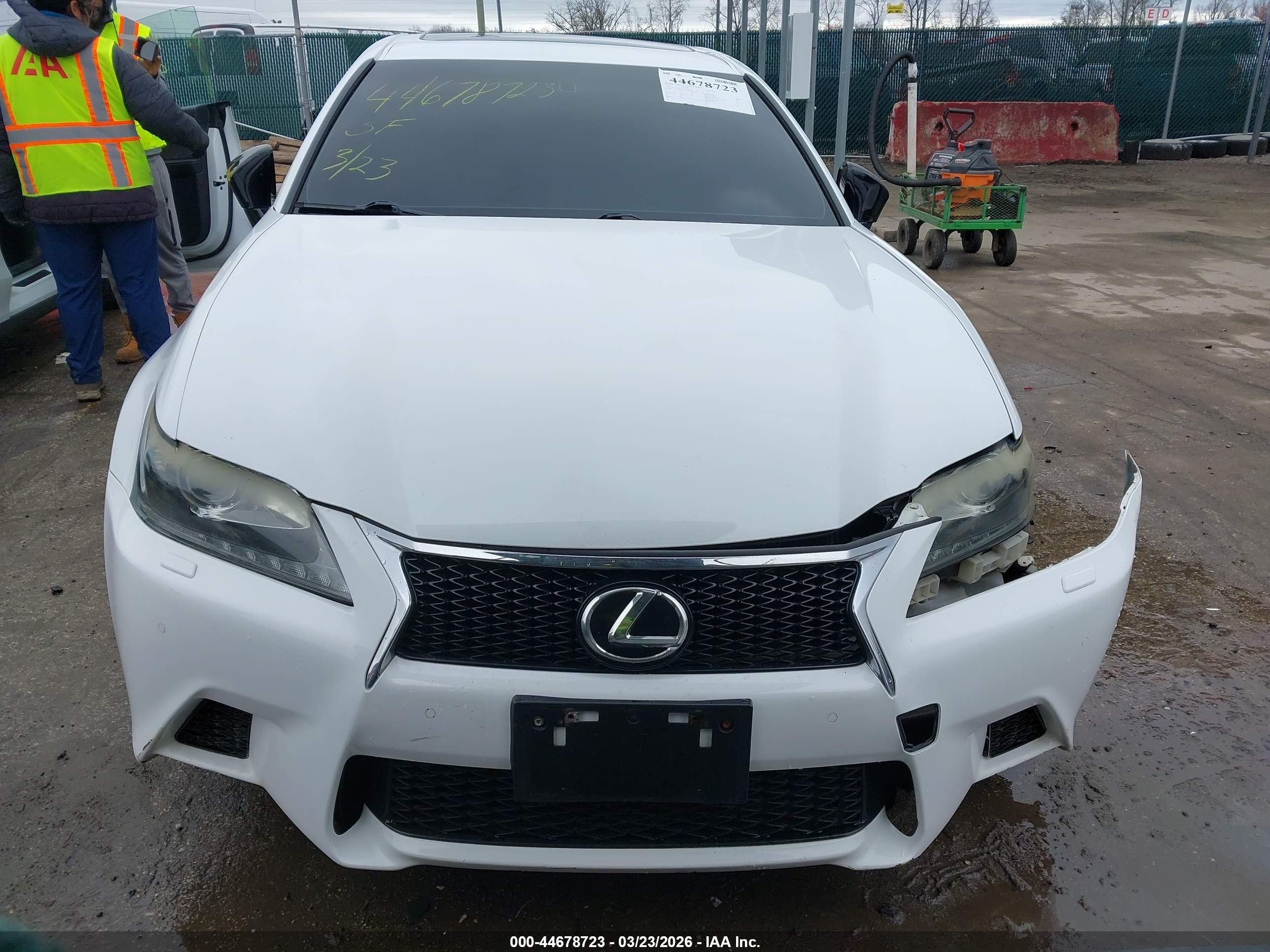 2015 Lexus Gs 350 Crafted Line White vin: JTHCE1BL5FA004249