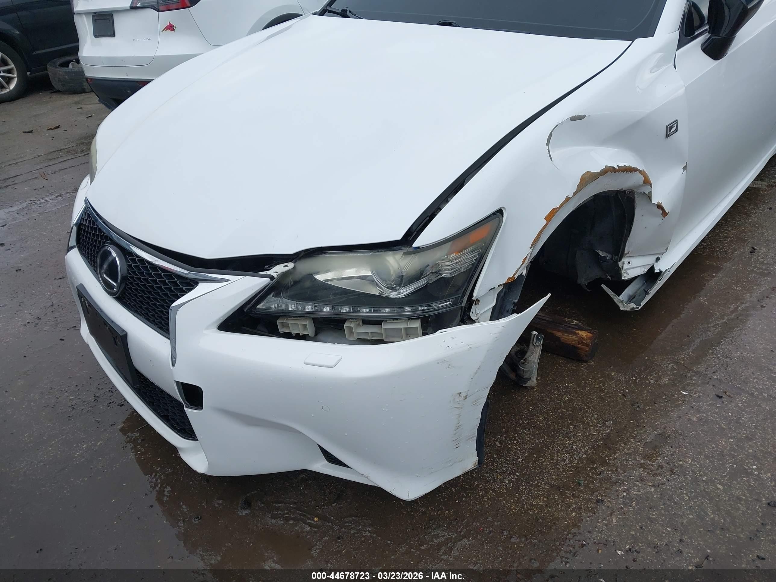 2015 Lexus Gs 350 Crafted Line White vin: JTHCE1BL5FA004249