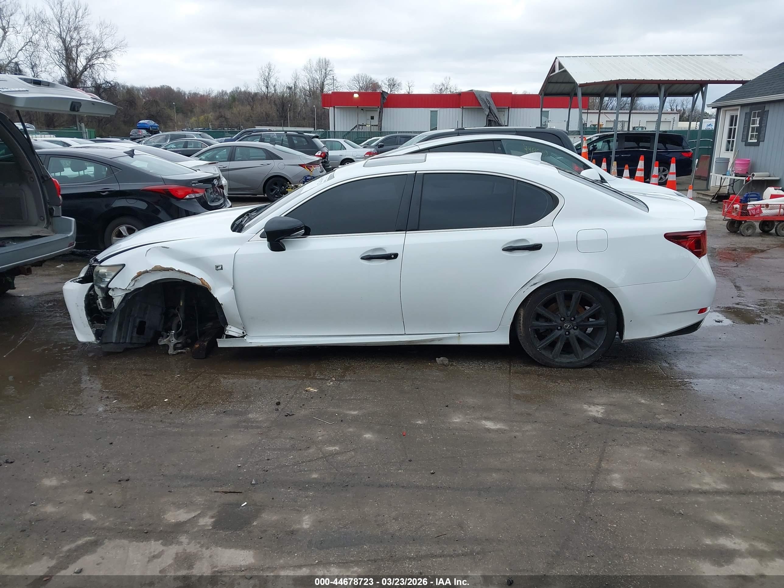 2015 Lexus Gs 350 Crafted Line White vin: JTHCE1BL5FA004249