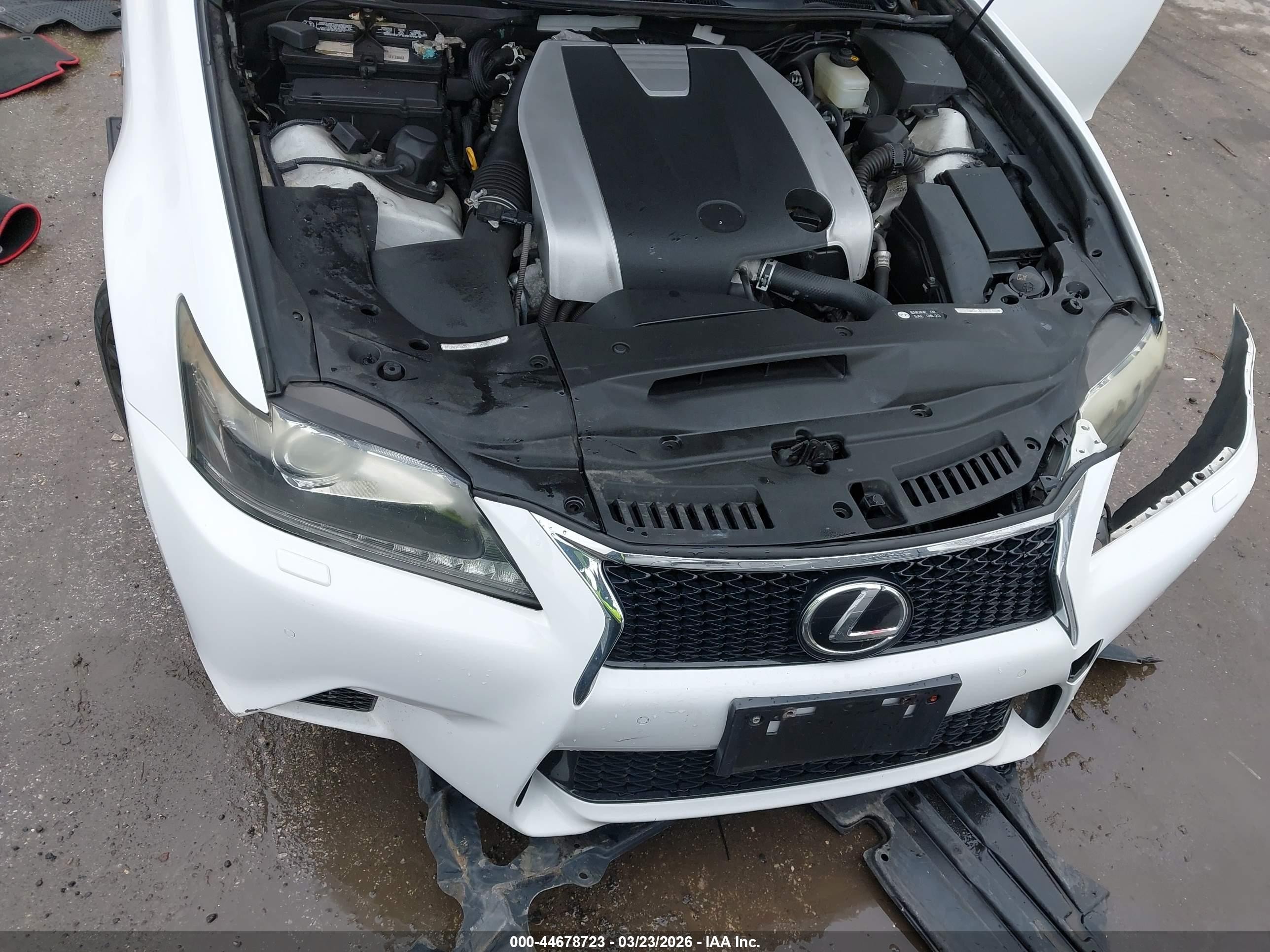 2015 Lexus Gs 350 Crafted Line White vin: JTHCE1BL5FA004249