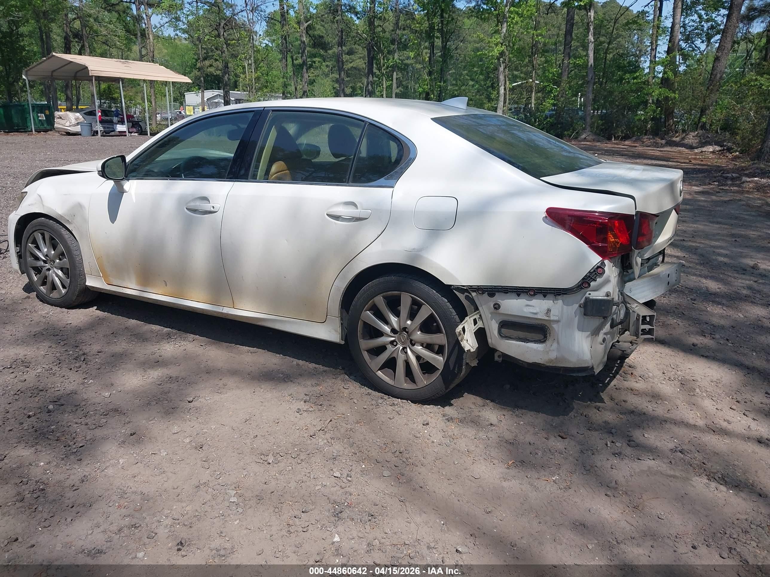2015 Lexus Gs 350   White vin: JTHCE1BL5FA004784