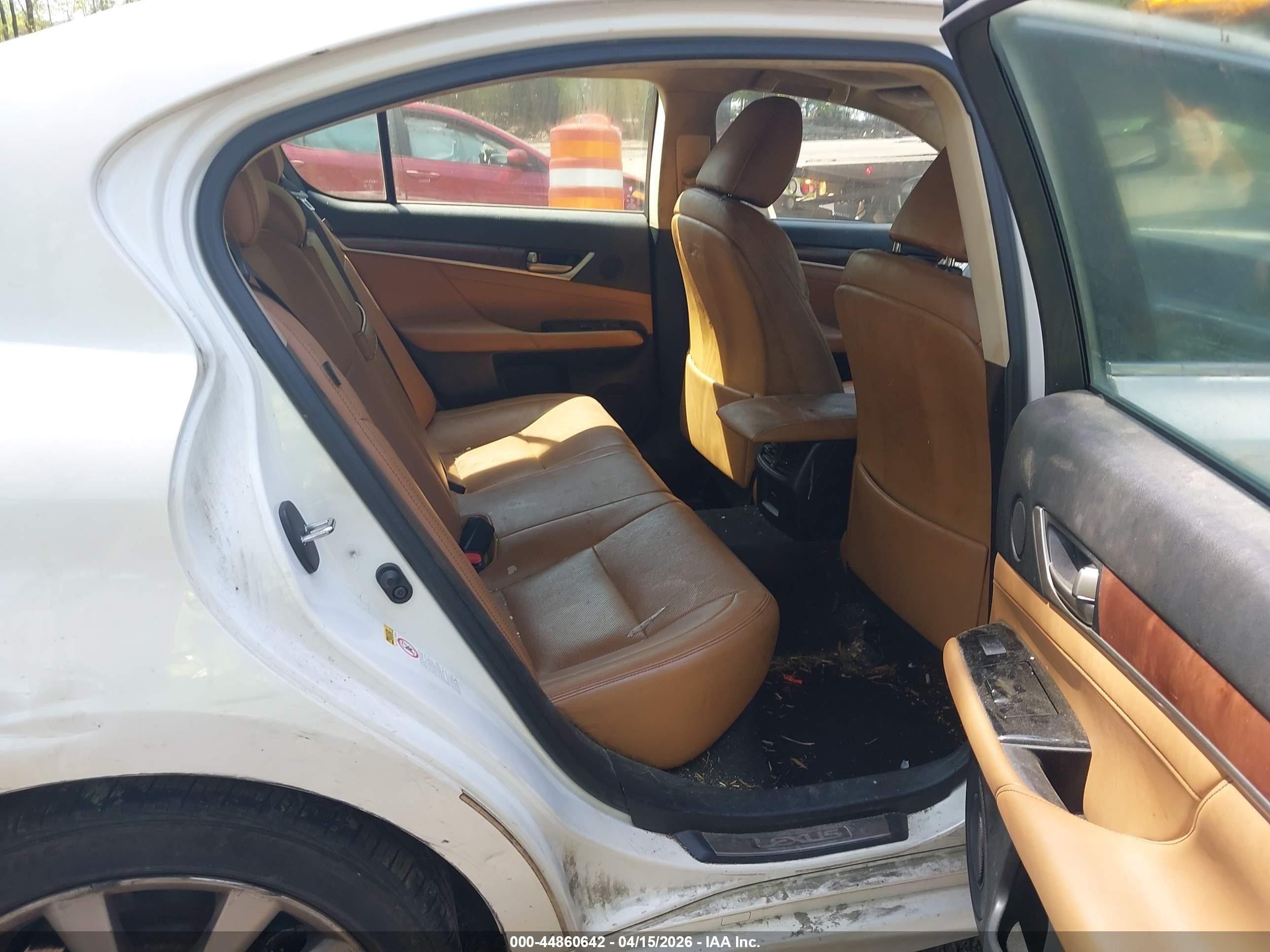 2015 Lexus Gs 350   White vin: JTHCE1BL5FA004784