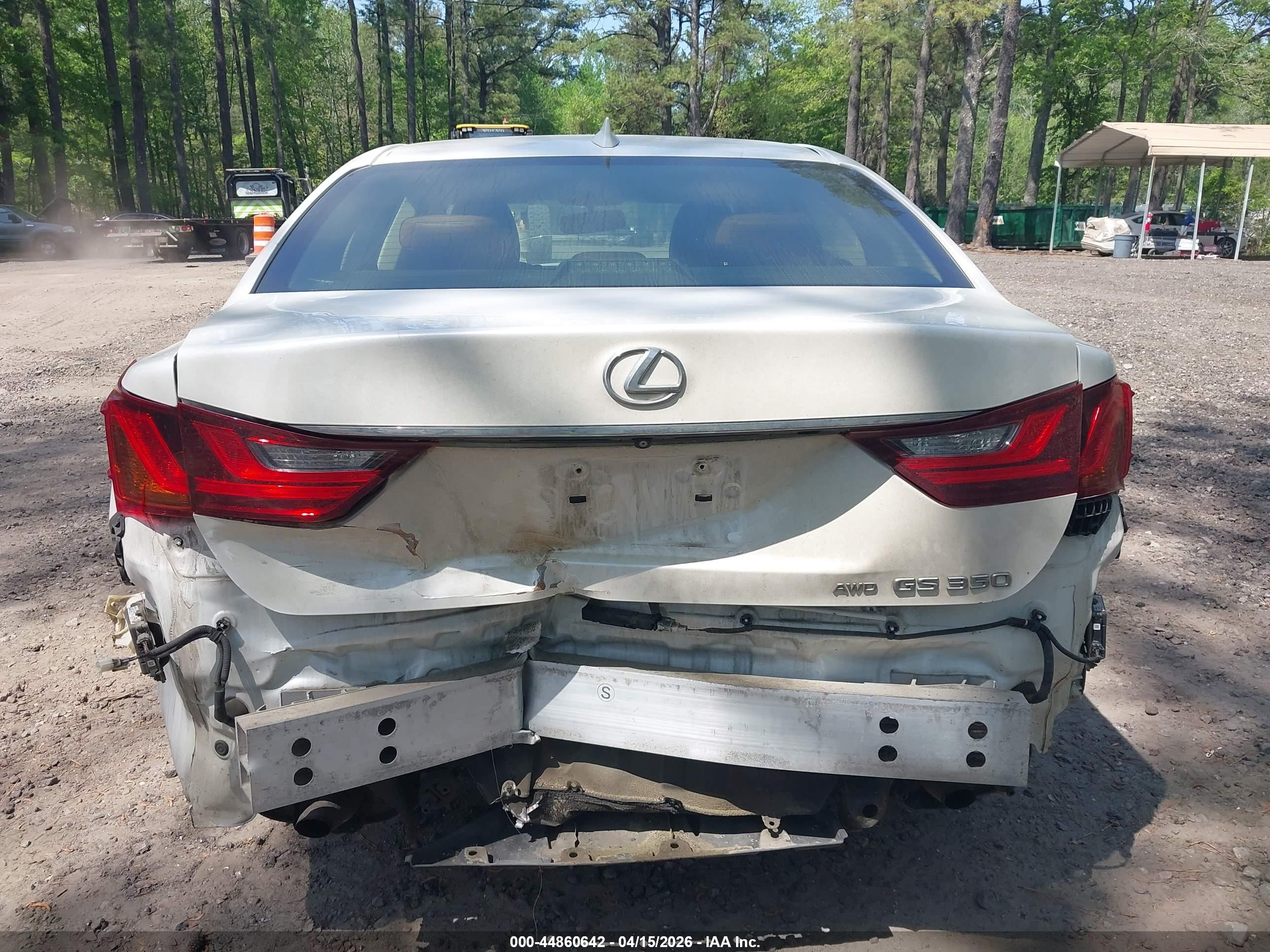 2015 Lexus Gs 350   White vin: JTHCE1BL5FA004784