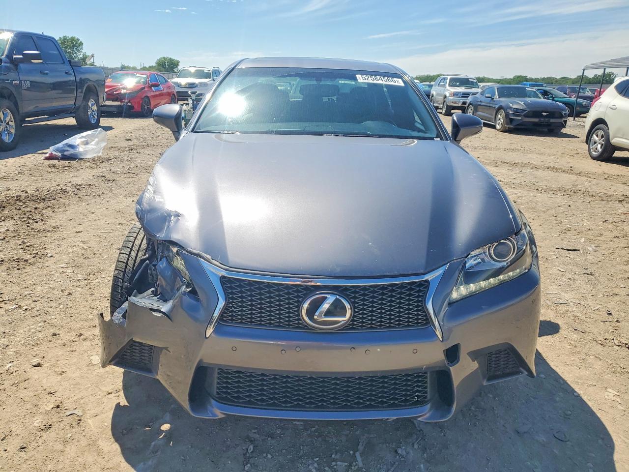 2015 Lexus Gs 350 Gray vin: JTHCE1BL5FA006812