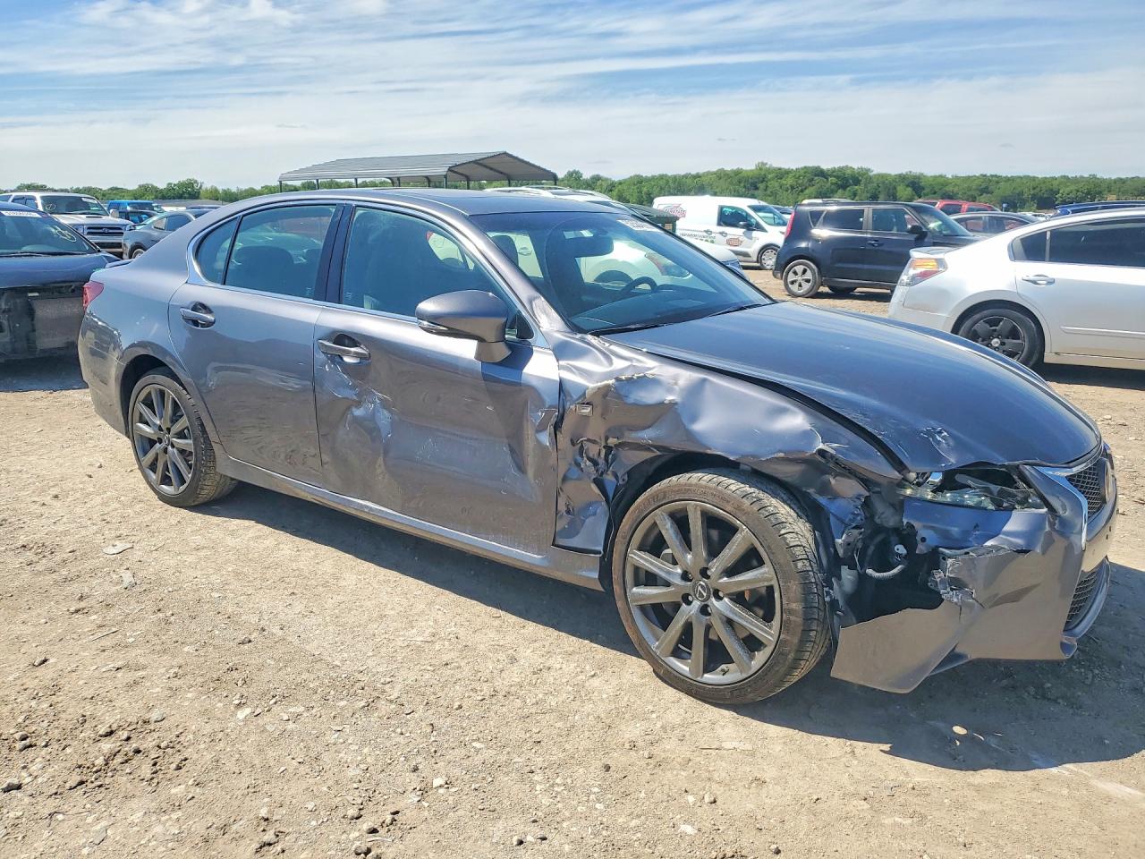 2015 Lexus Gs 350 Gray vin: JTHCE1BL5FA006812