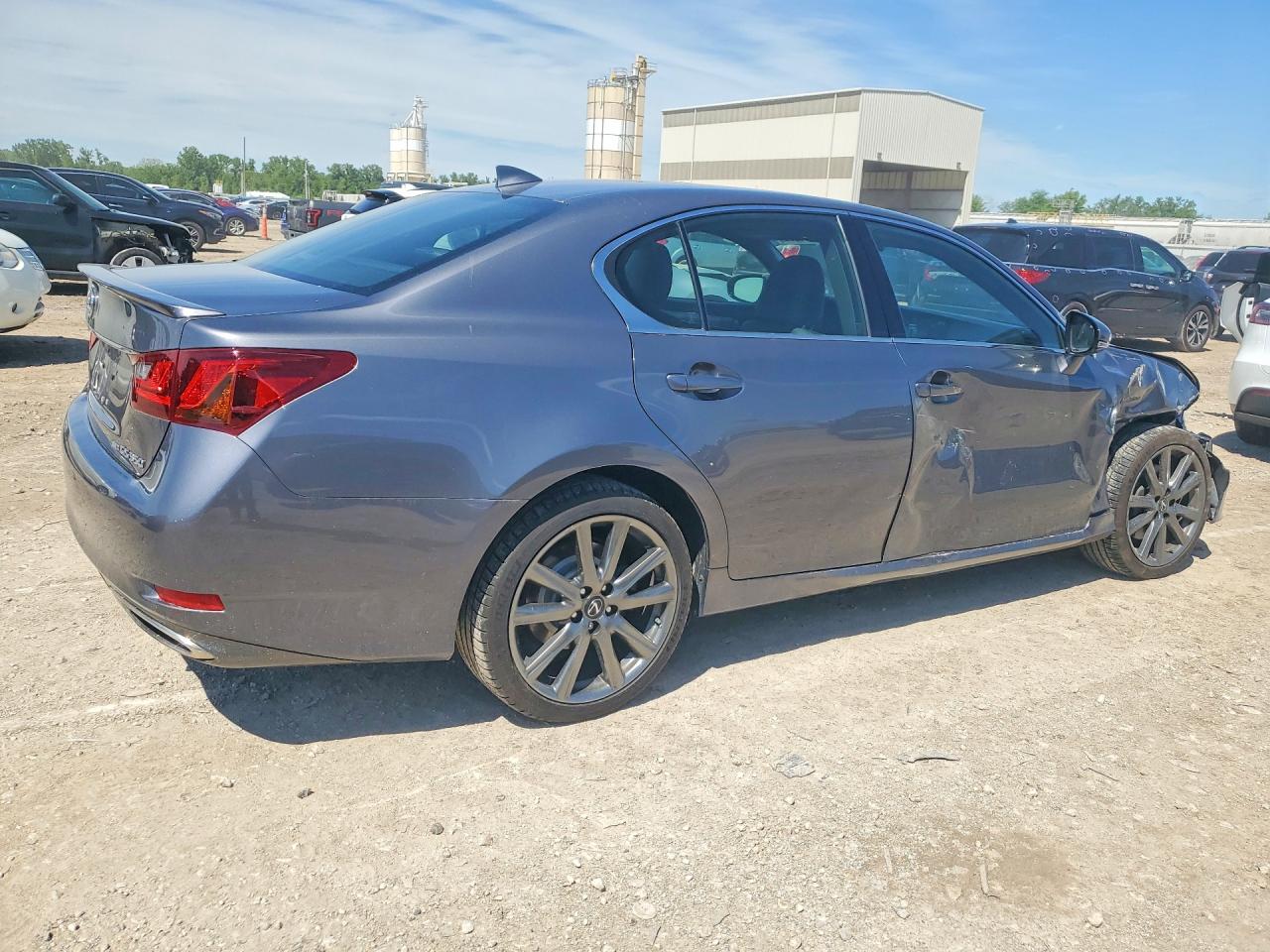 2015 Lexus Gs 350 Gray vin: JTHCE1BL5FA006812