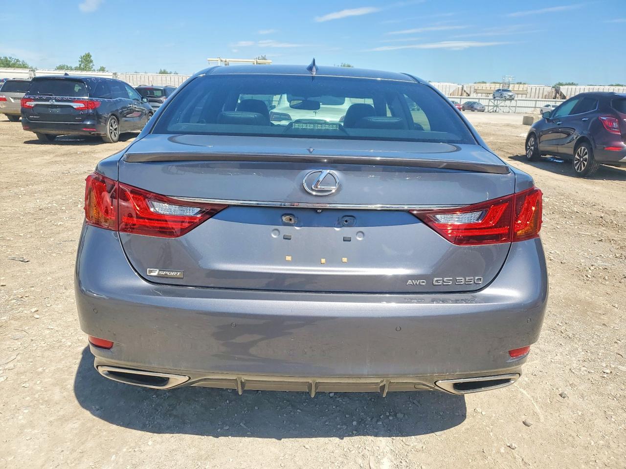 2015 Lexus Gs 350 Gray vin: JTHCE1BL5FA006812