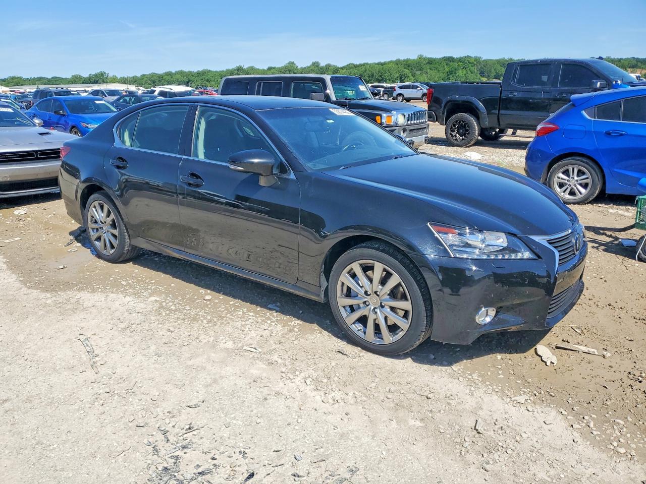 2013 Lexus Gs 350 Black vin: JTHCE1BL6D5001897