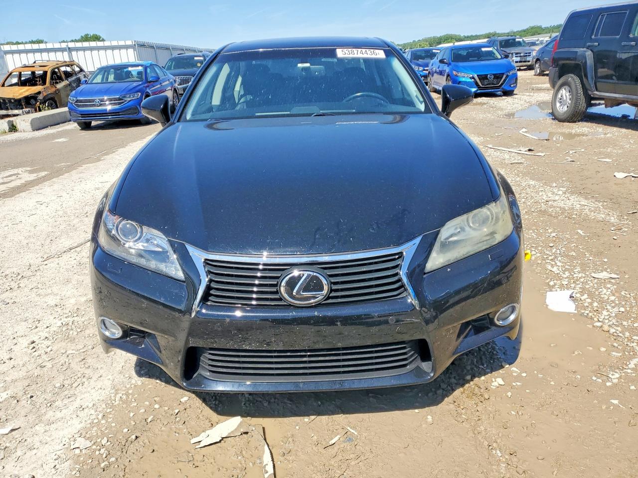2013 Lexus Gs 350 Black vin: JTHCE1BL6D5001897